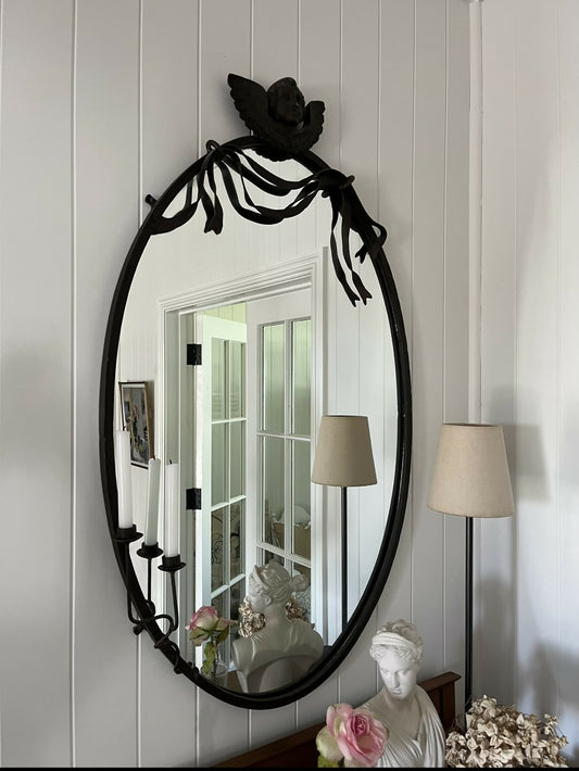 Wrought Iron Mirror