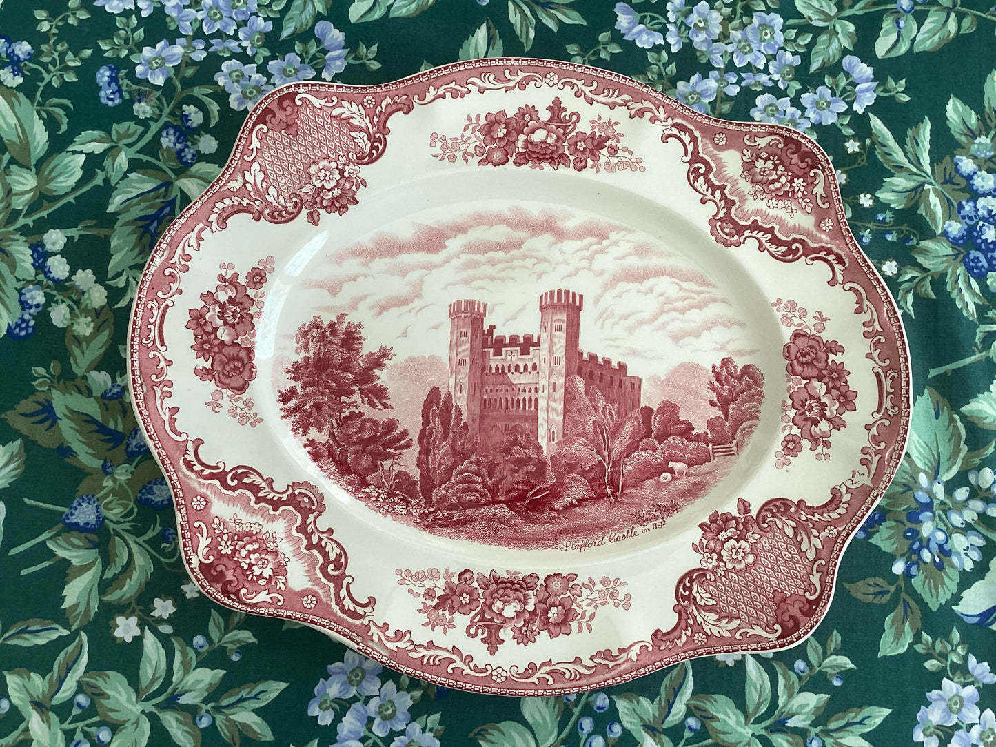 Johnson Bros “Old English Castles” large platter