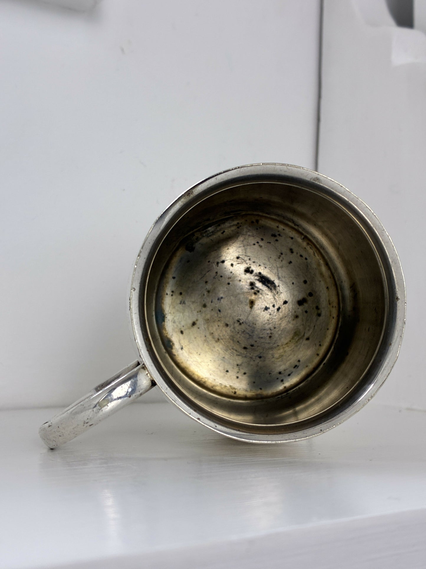 Silver Plated Christening Mug