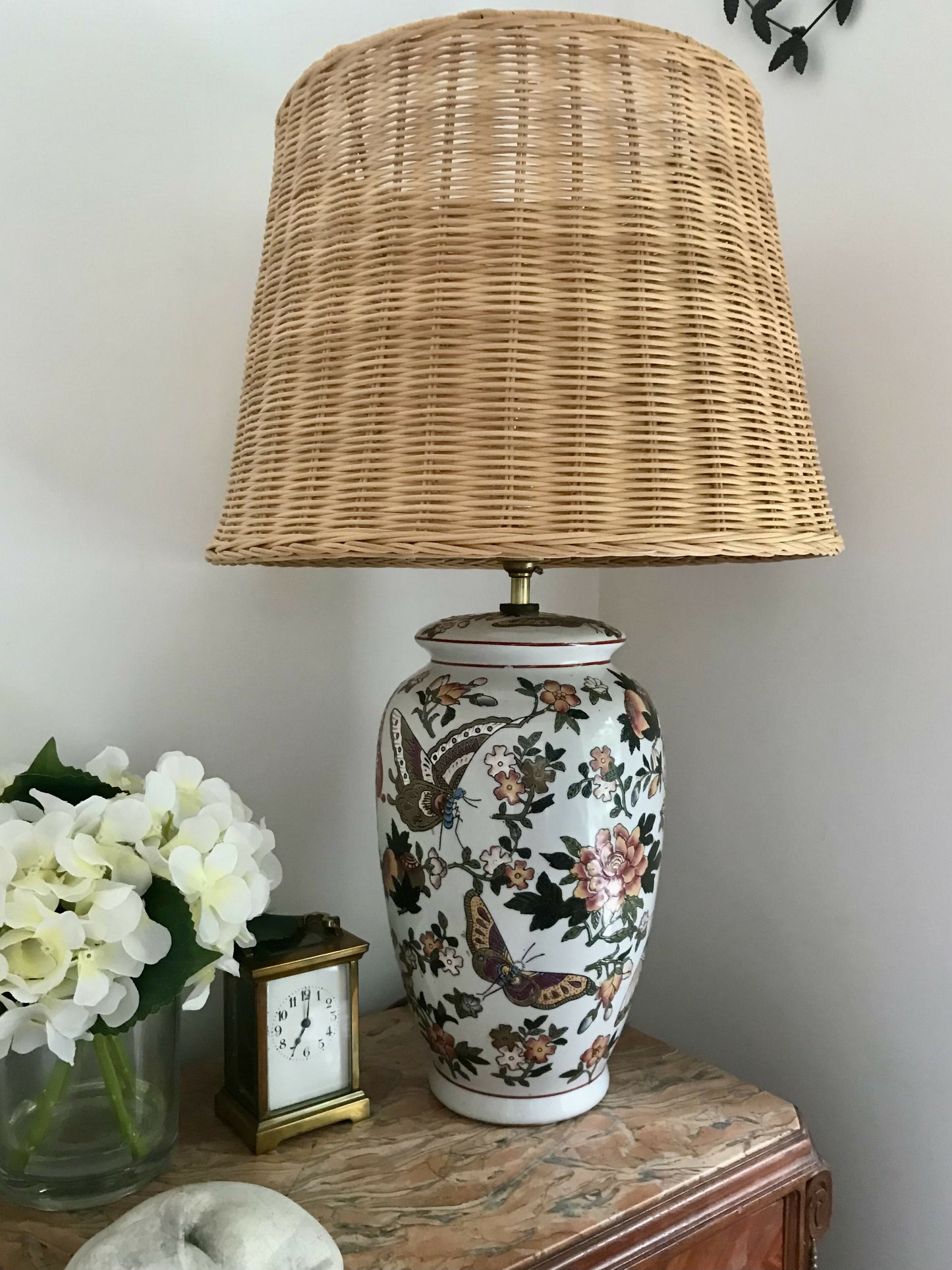 Chinoiserie Lamp and Shade