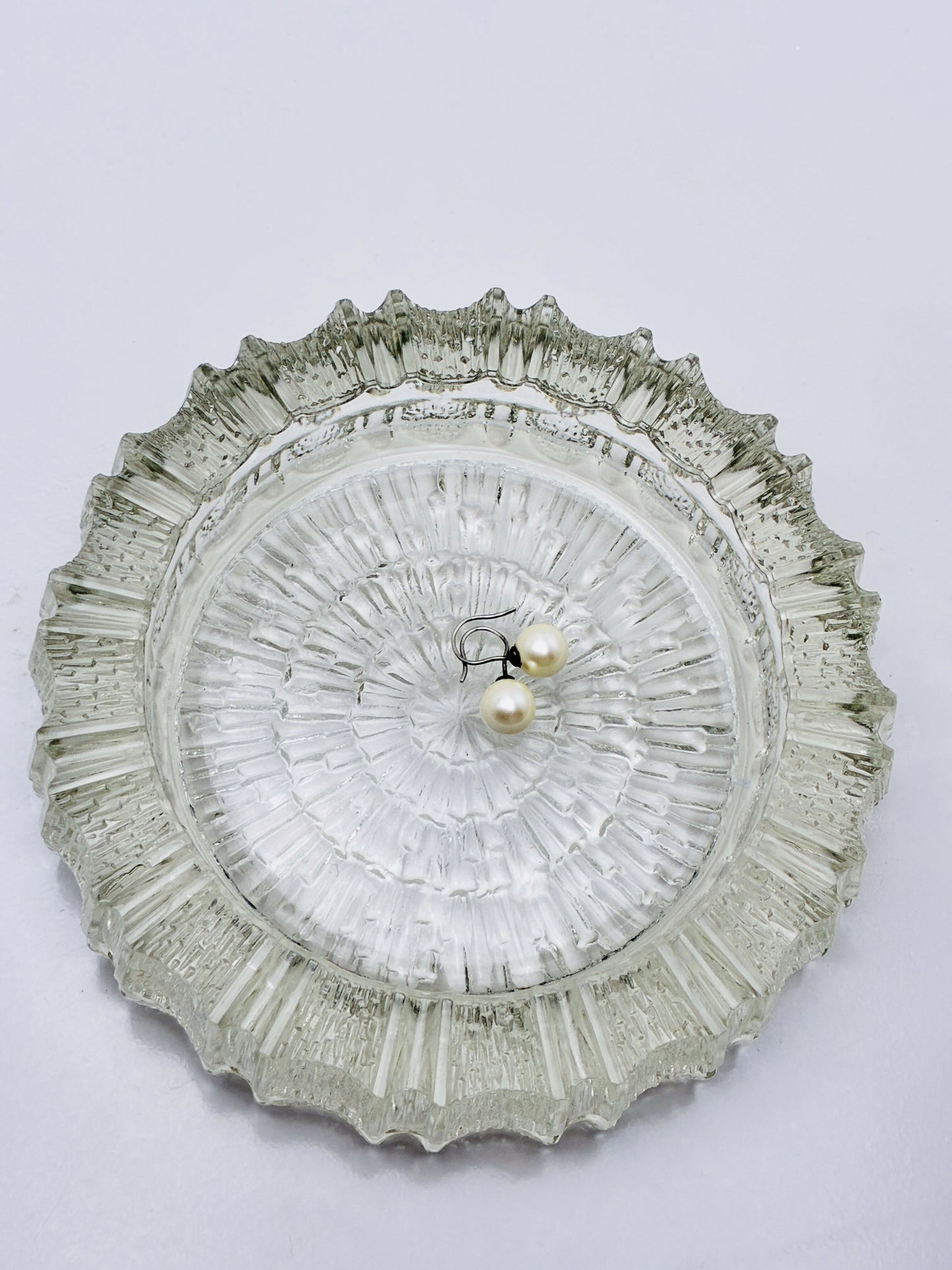 Scandinavian Art Glass Dish