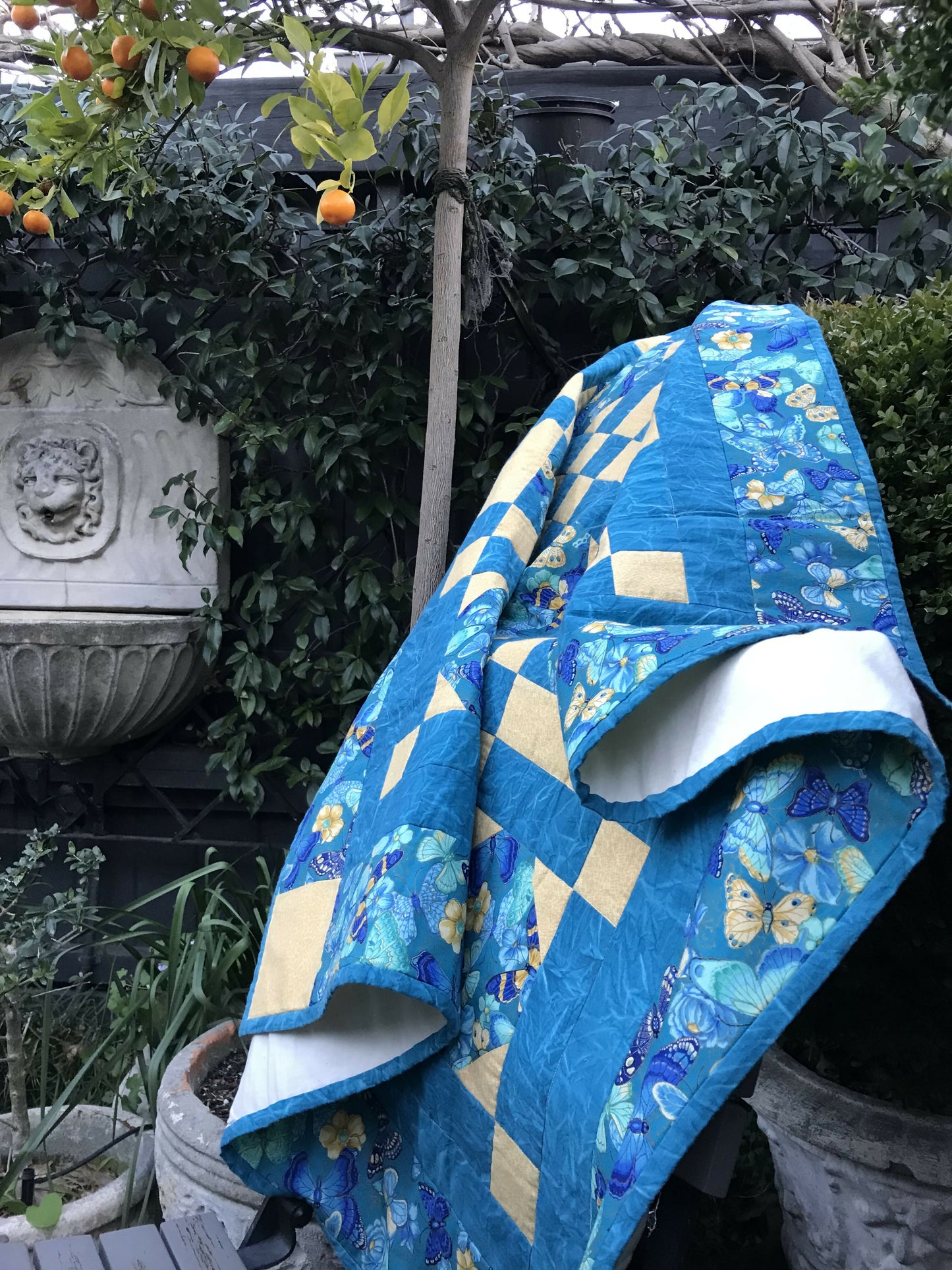 Patchwork Throw Quilt