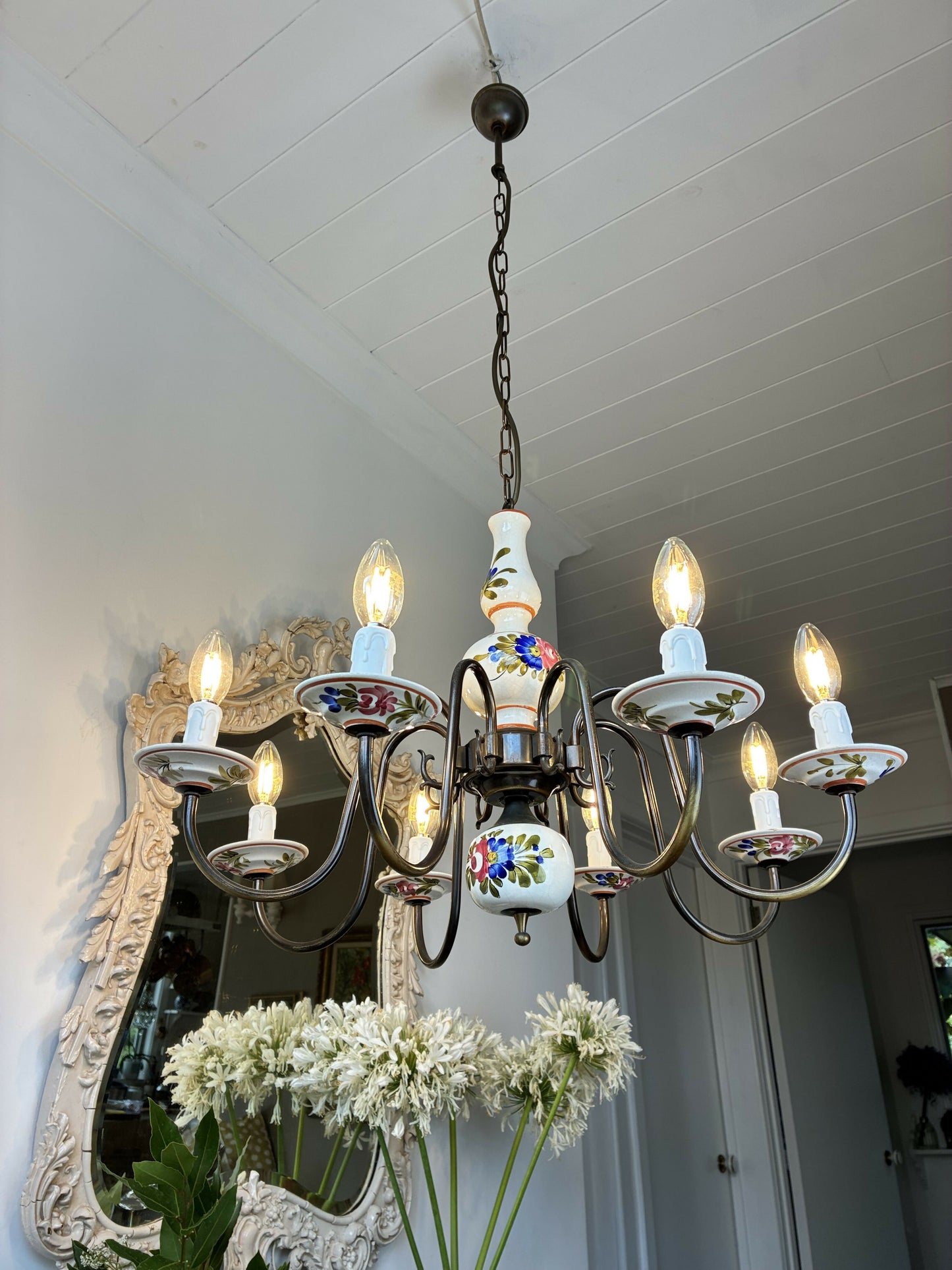 Capodimonte Flemish Style Chandelier