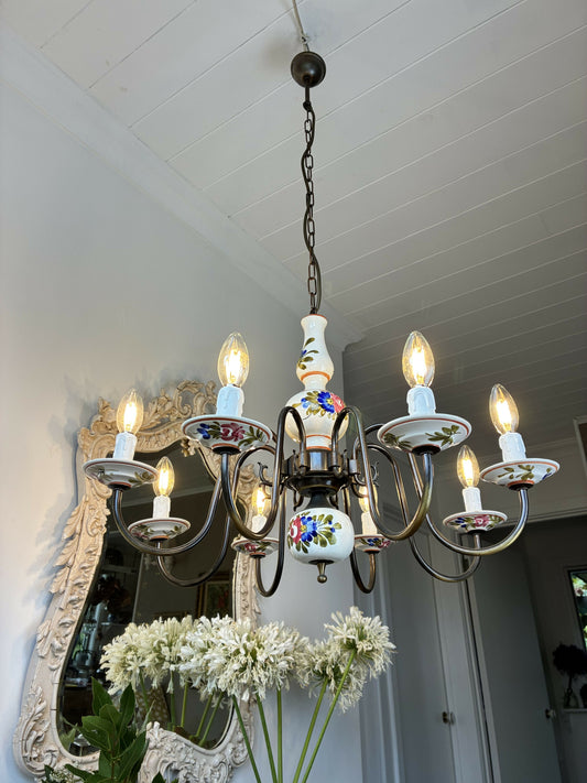 Capodimonte Flemish Style Chandelier
