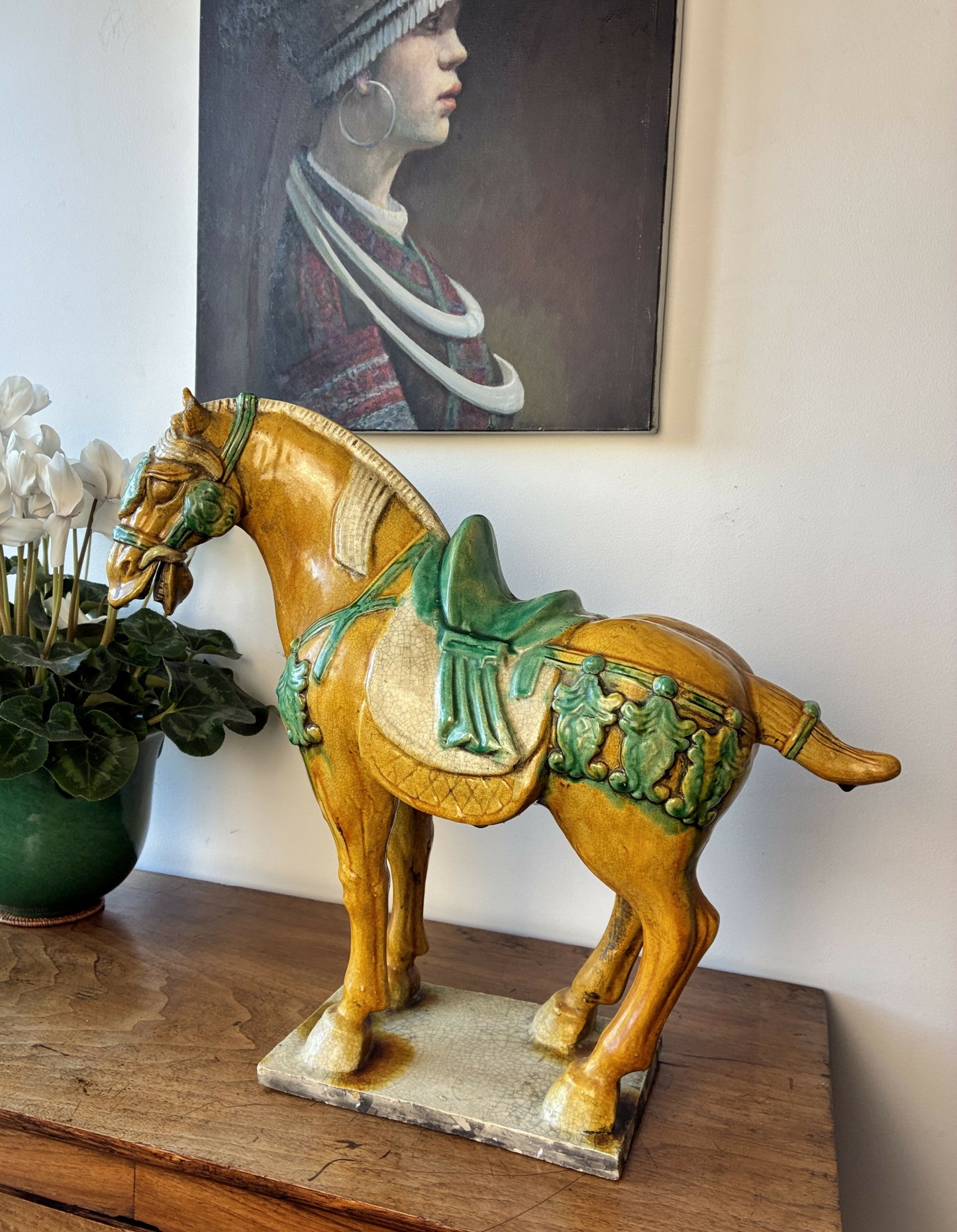 Sancai Horse Figurine