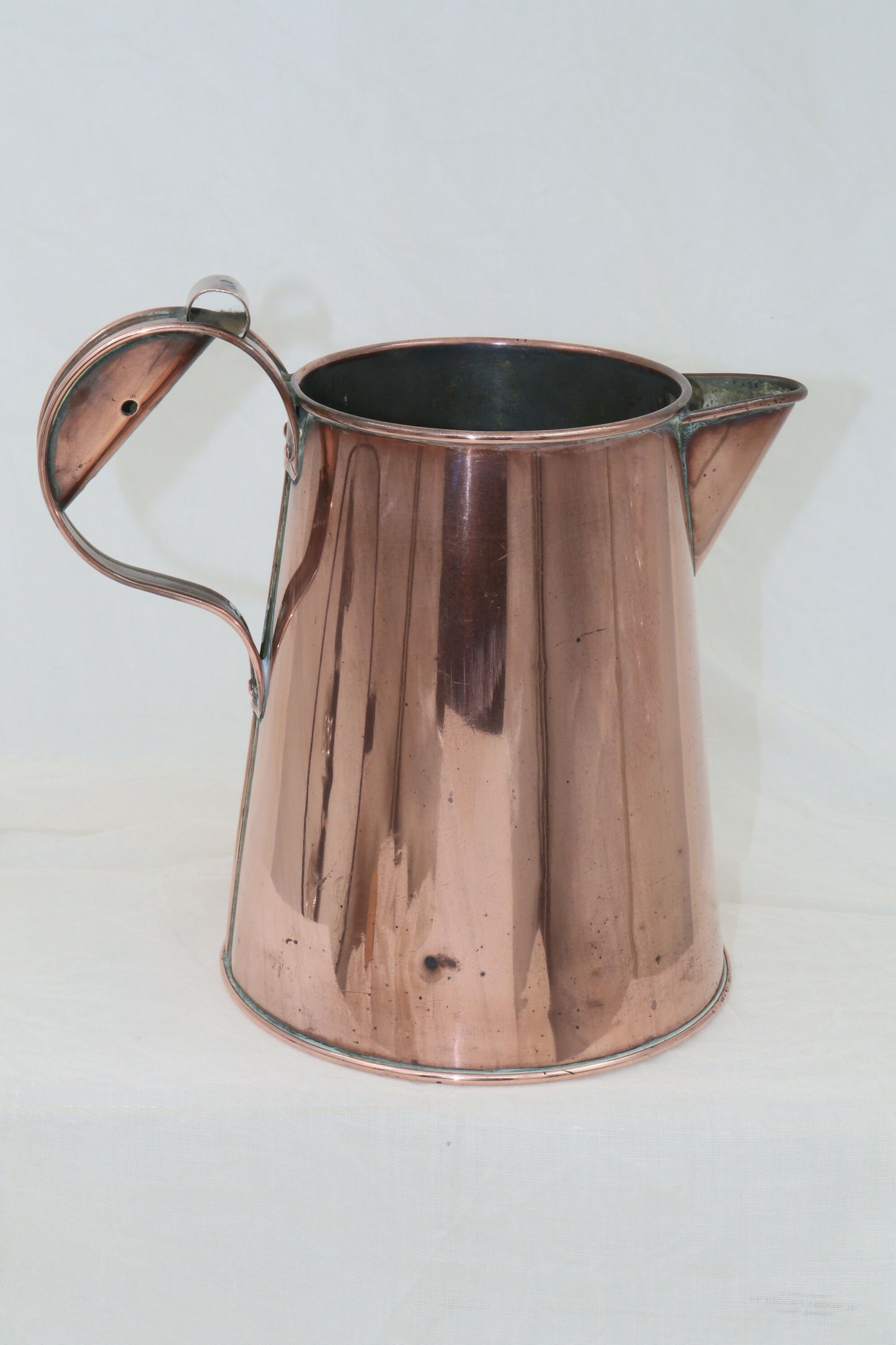 Edwardian copper jug