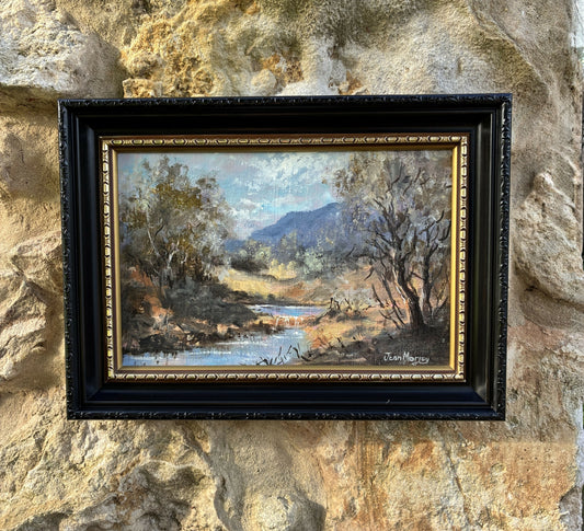 Pair of paintings by Jean Morisy