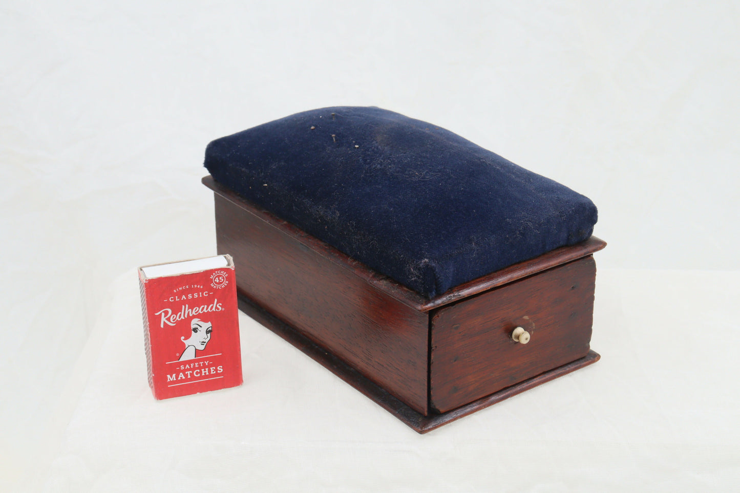 Pincushion with drawer