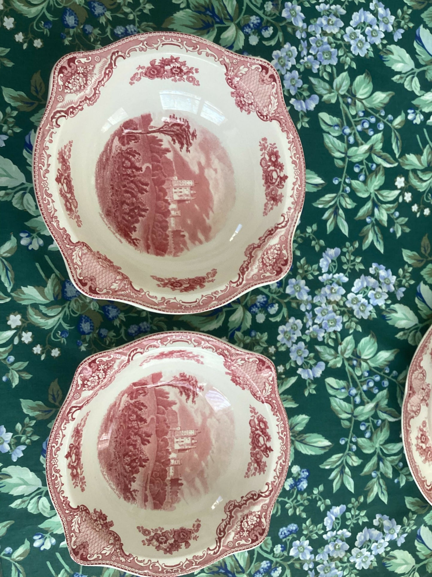 Johnson Bros “Old English Castles” Duo of Serving Bowls
