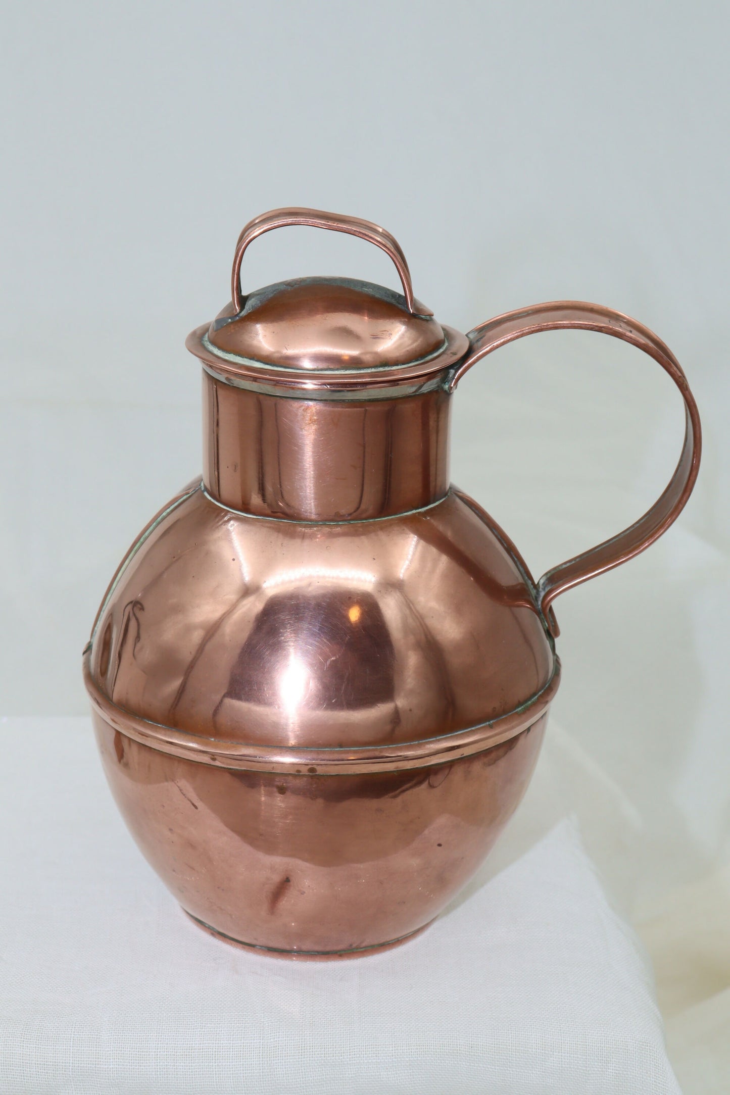 Guernsey copper milk or cream jug