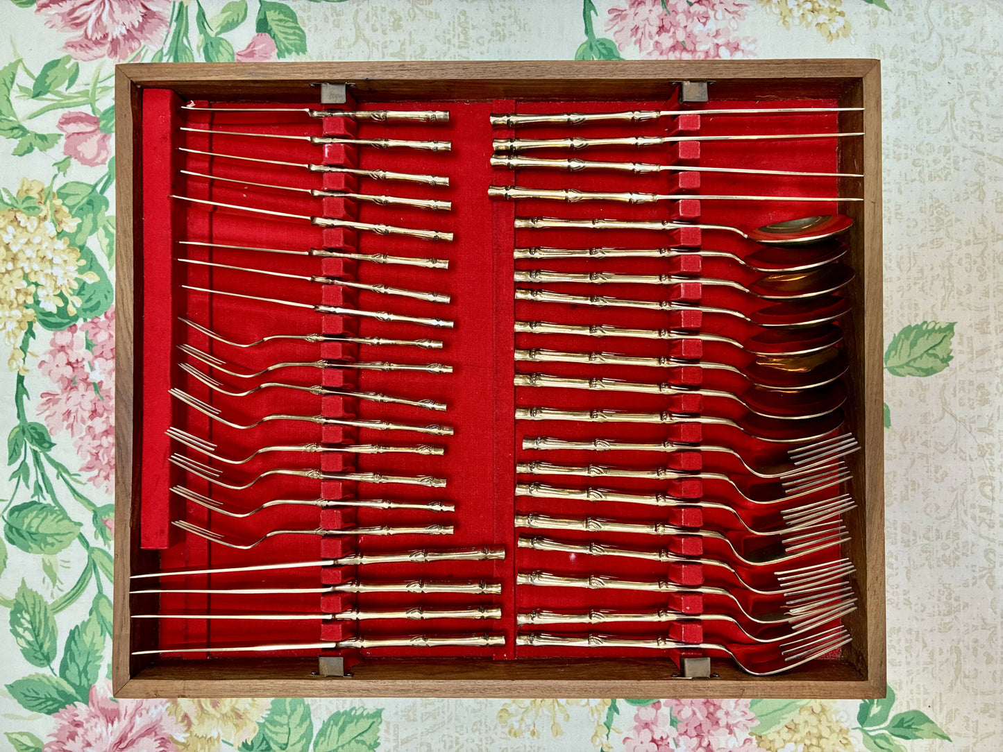 Faux Bamboo Cutlery set