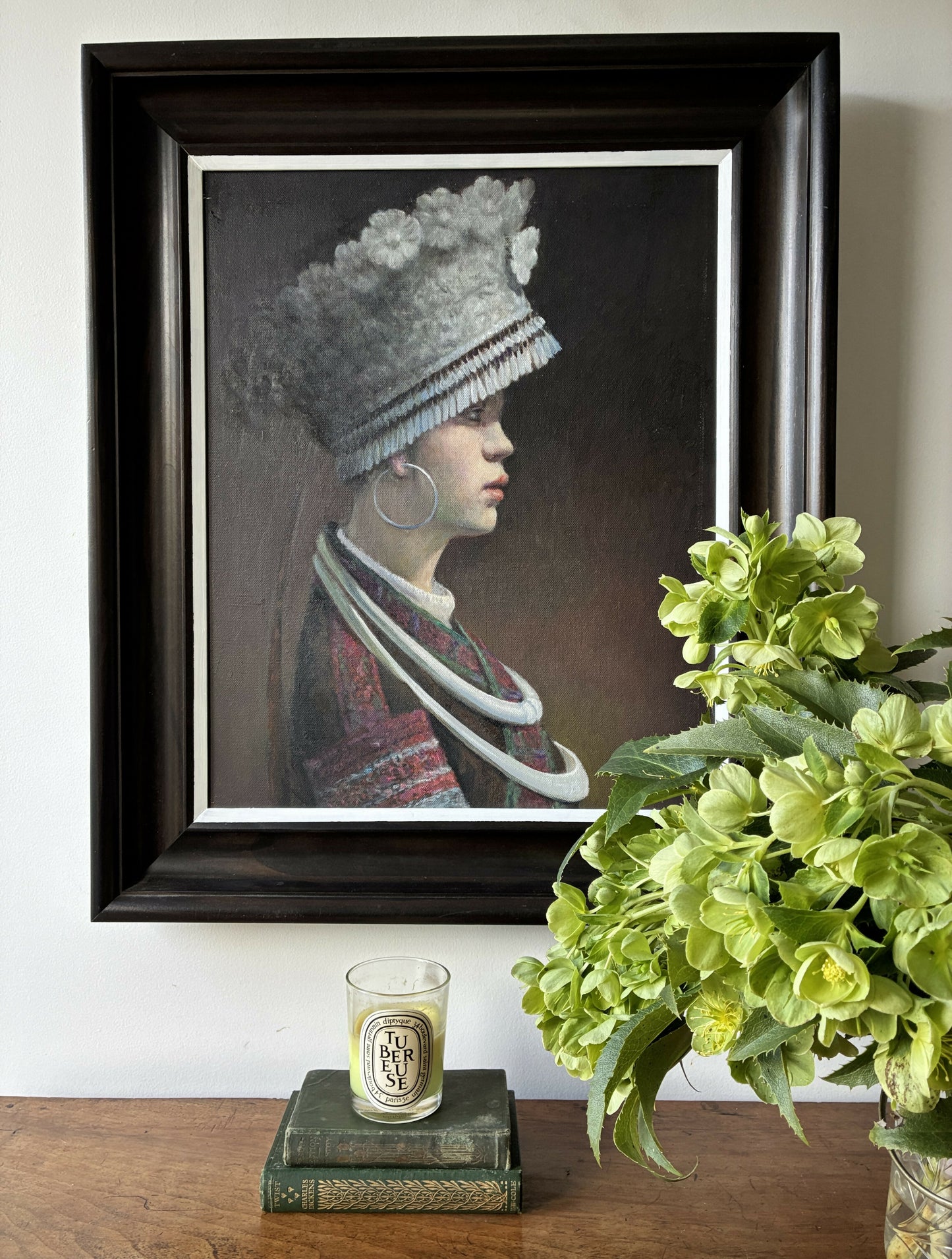Original Portrait of a Miao Tribeswoman