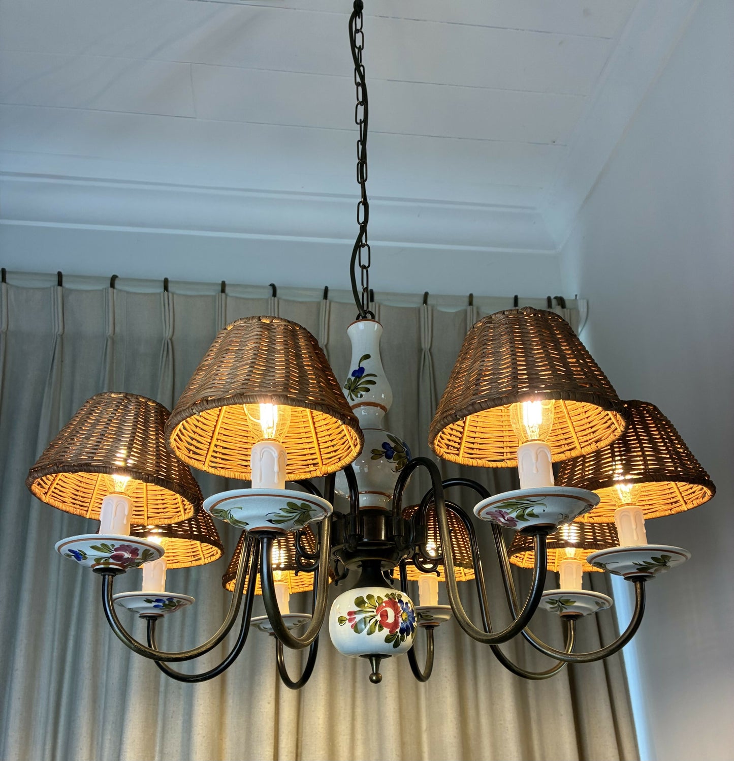 Capodimonte Flemish Style Chandelier