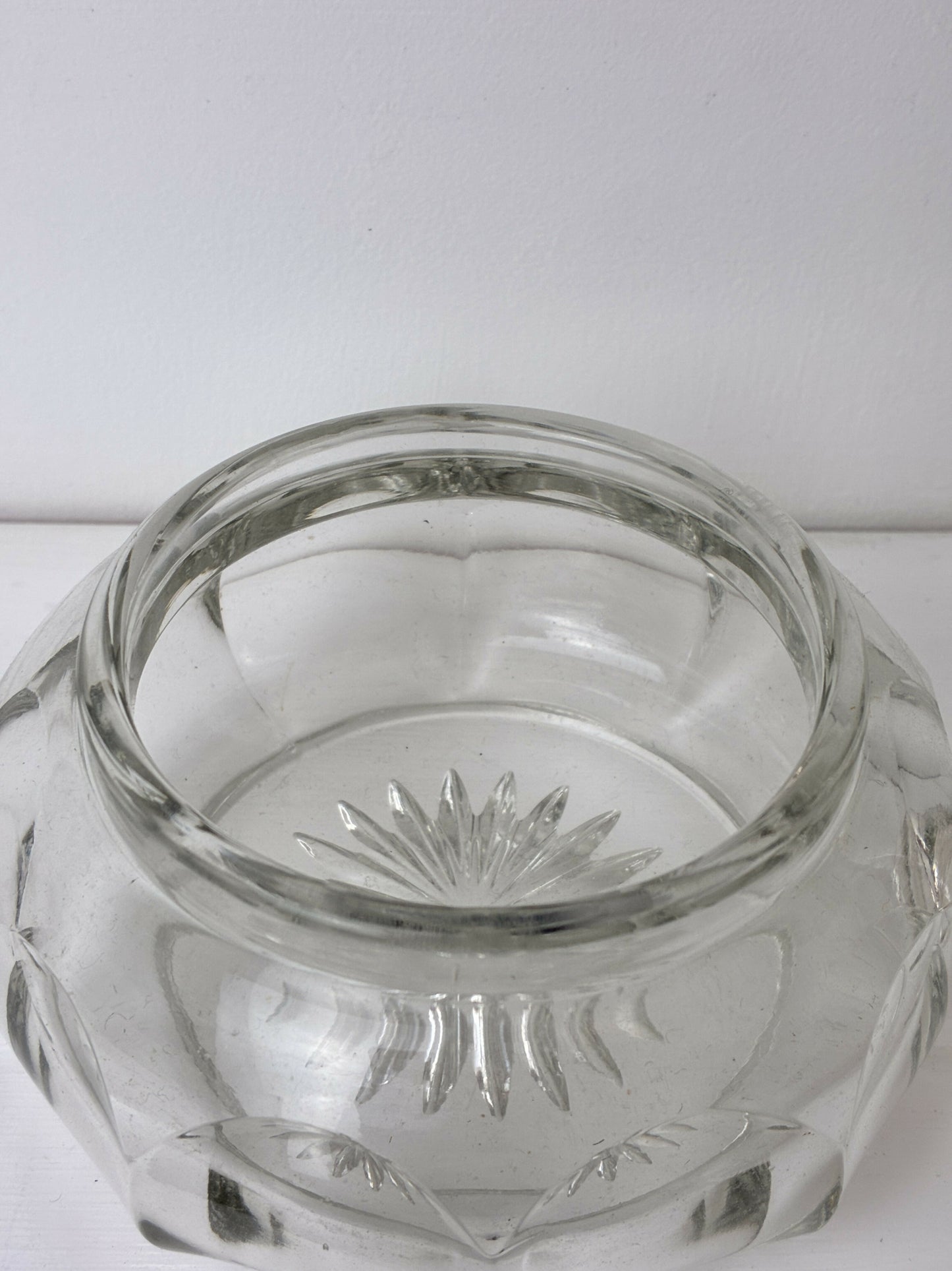 Silver topped Vanity Jar