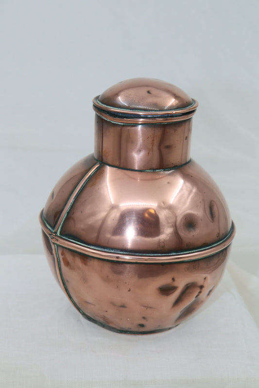 Guernsey copper milk or cream jug
