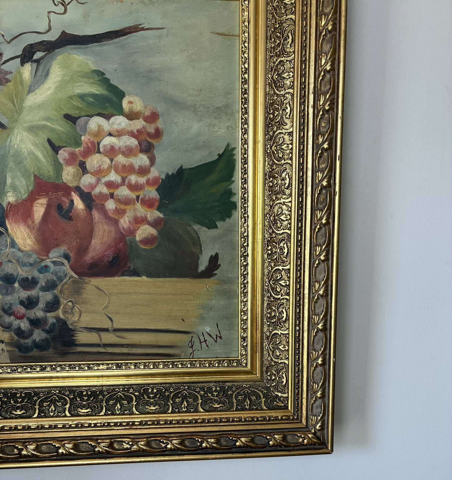 Edwardian Still Life of Fruit