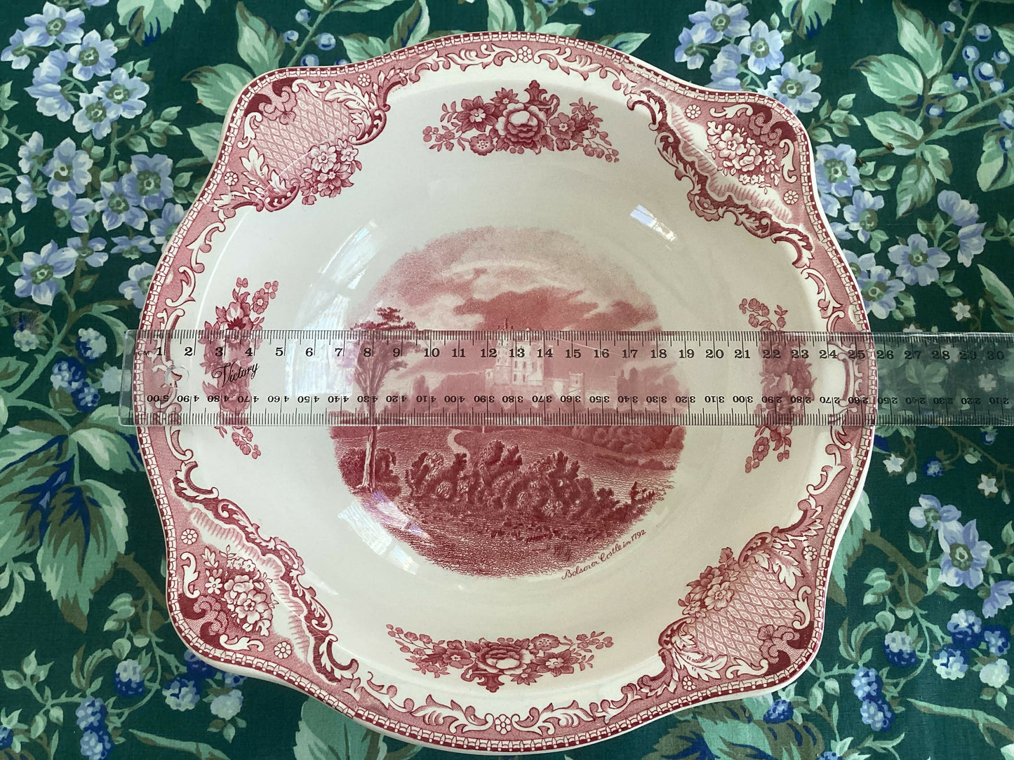 Johnson Bros “Old English Castles” Duo of Serving Bowls