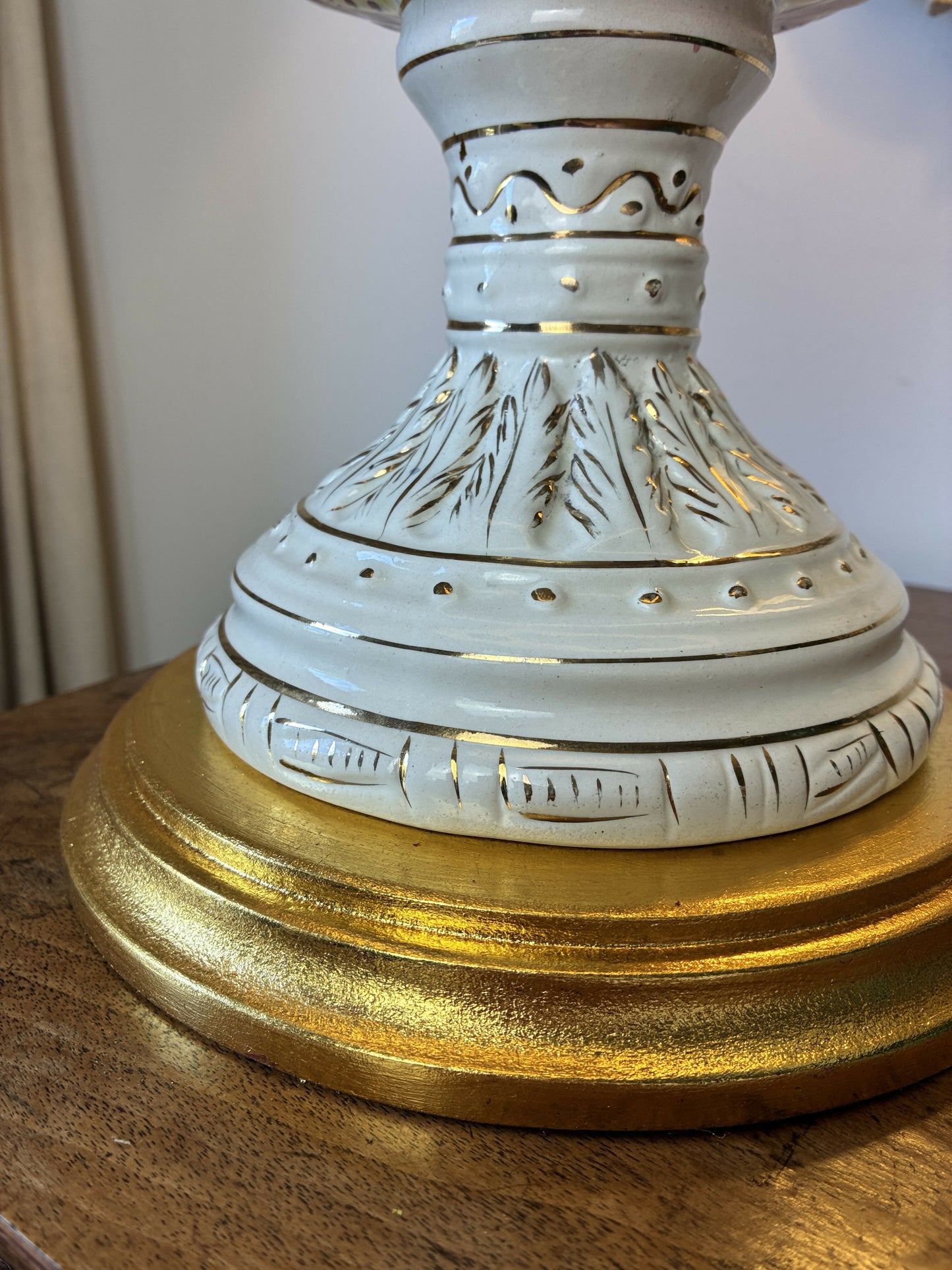 Large Capodimonte Keramos Lampbase