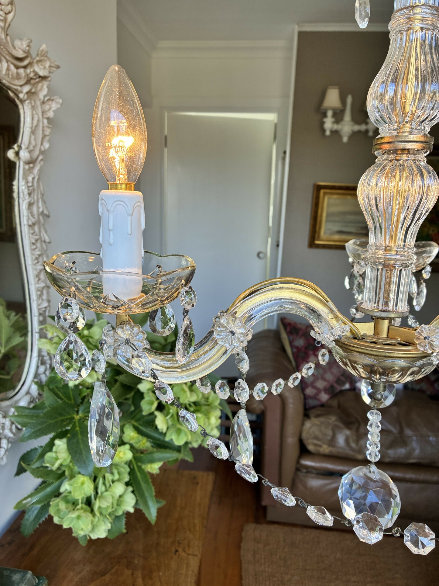 Three Arm Marie Therese Chandelier