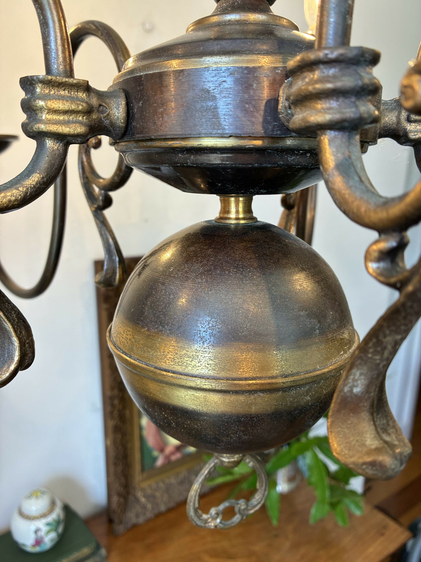 5 Light Flemish Chandelier