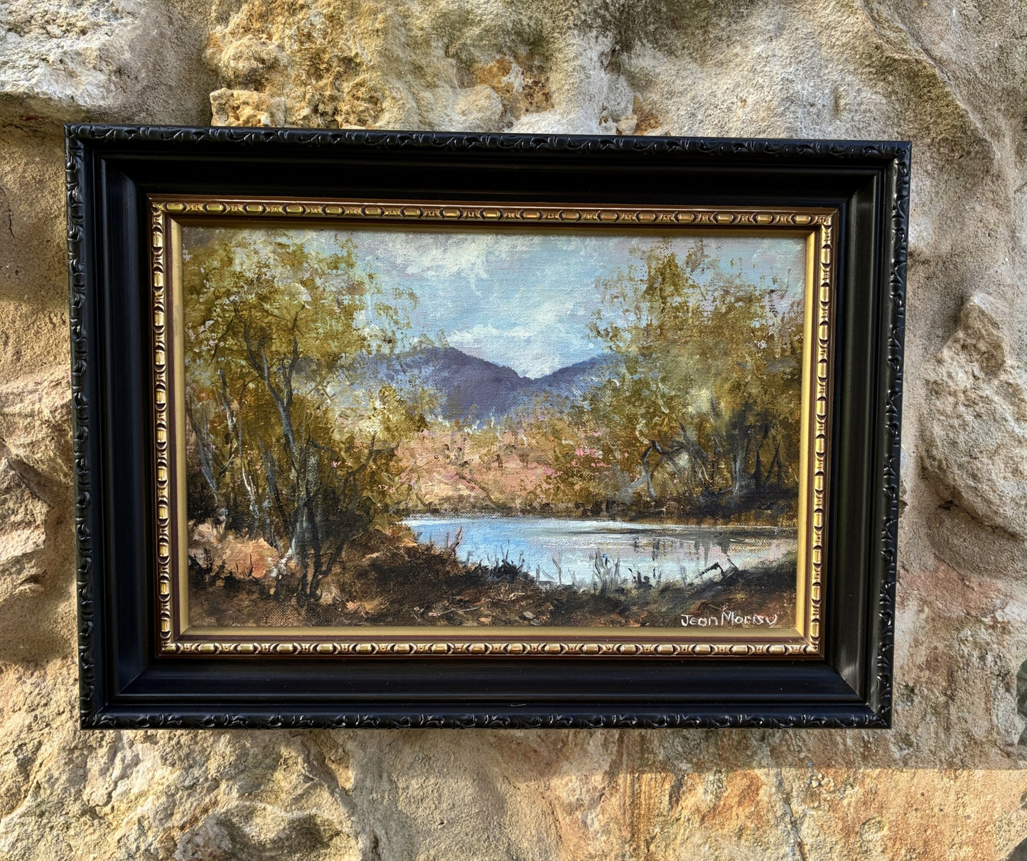 Pair of paintings by Jean Morisy