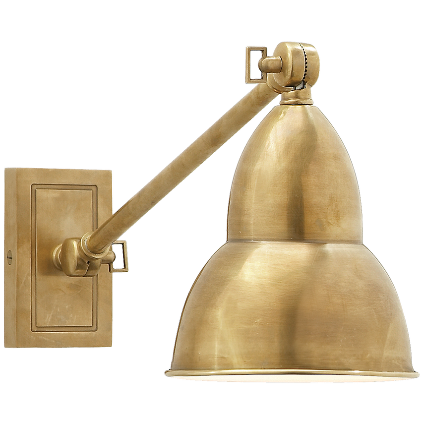 Visual Comfort French Library Single Arm Wall Lights