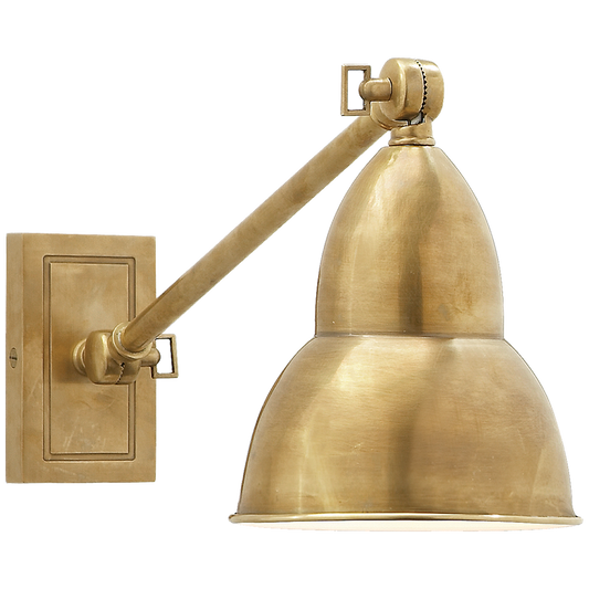 Visual Comfort French Library Single Arm Wall Lights