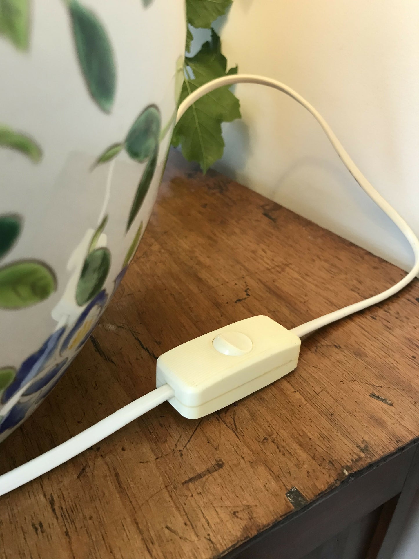 Oversized Chinoiserie Ginger Jar Lamp Base