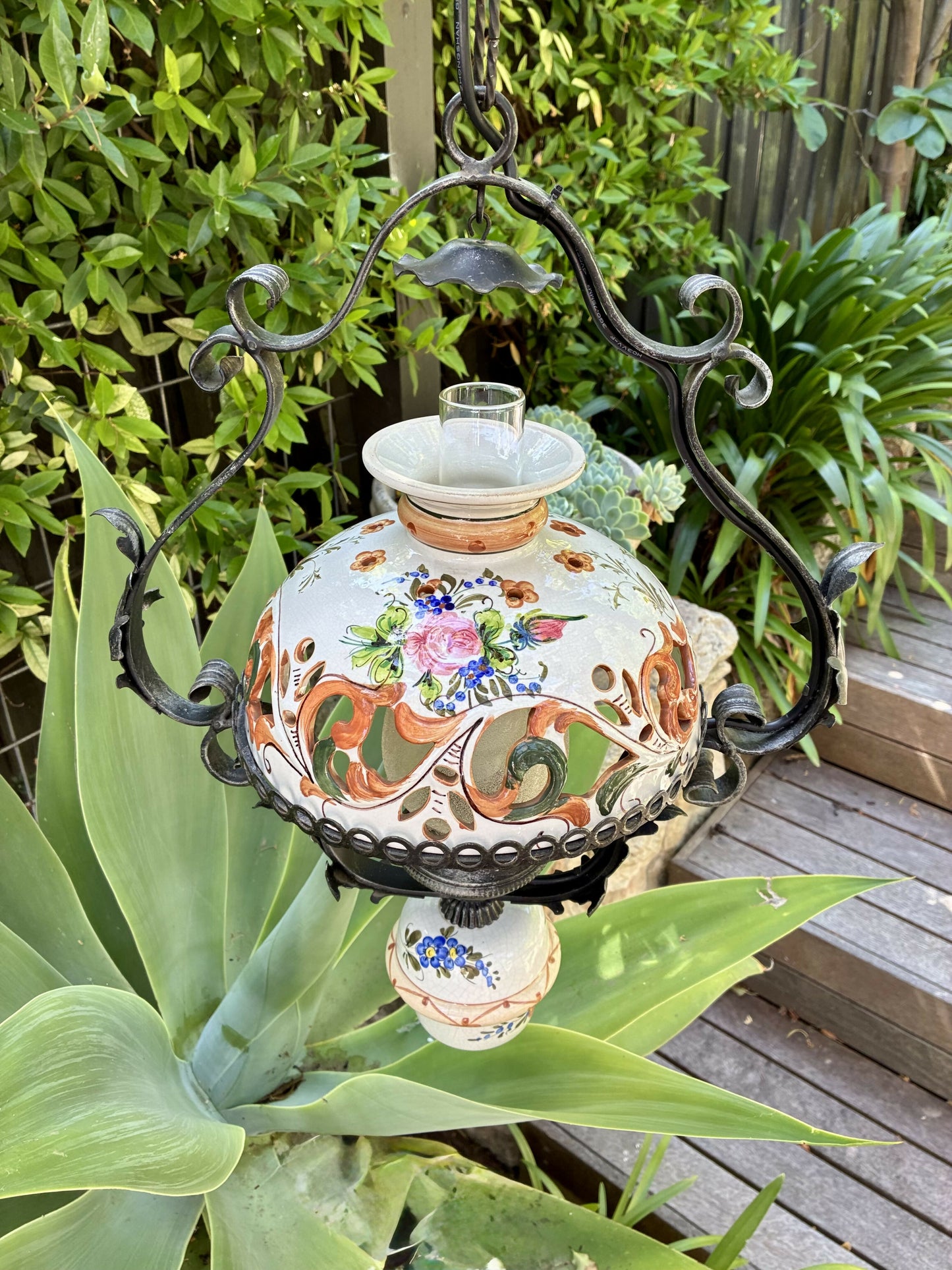 Capodimonte Pendant Lantern Light