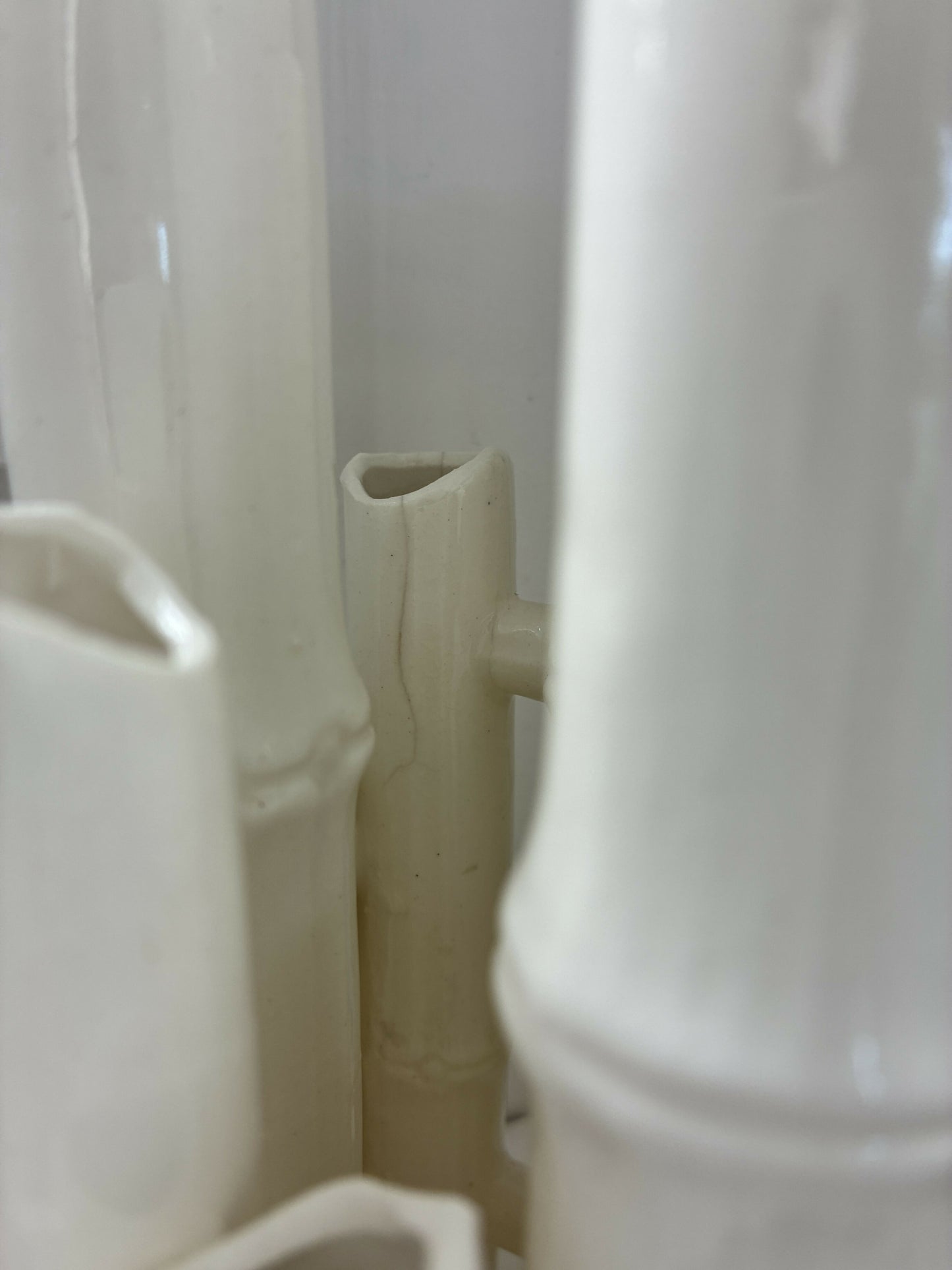 Faux Bois Bamboo Vase