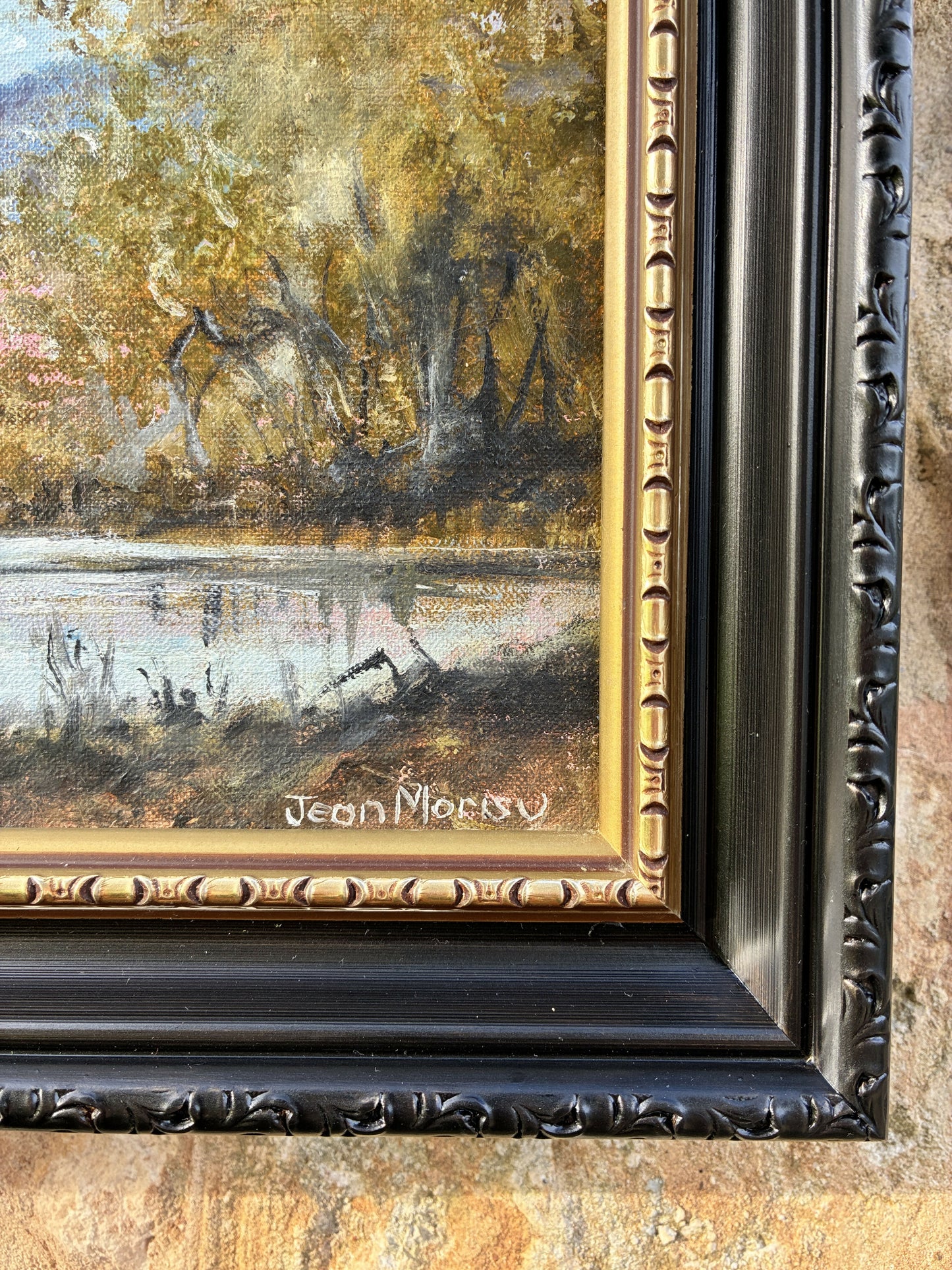 Pair of paintings by Jean Morisy