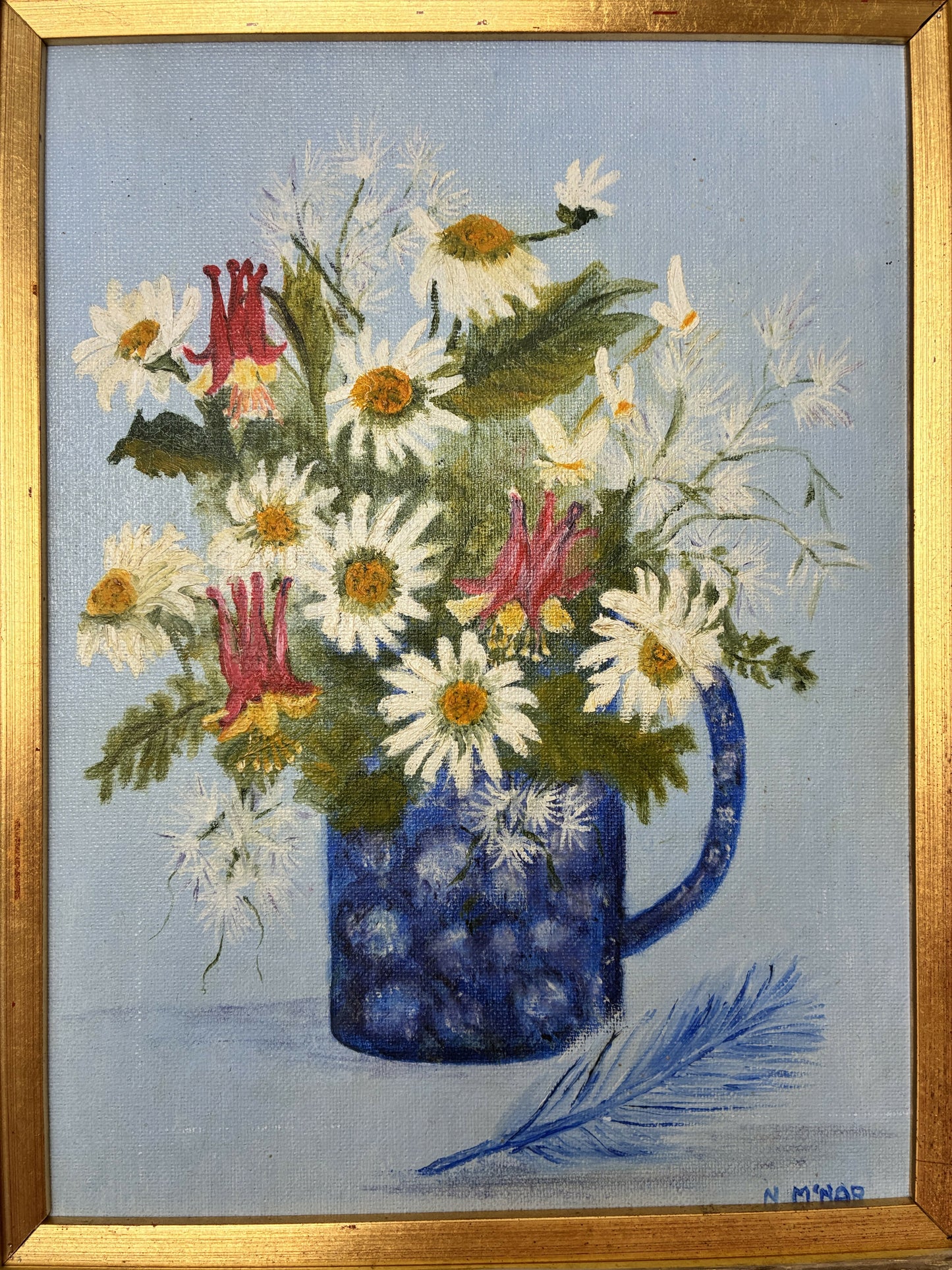 Mug of Flowers by N McNab