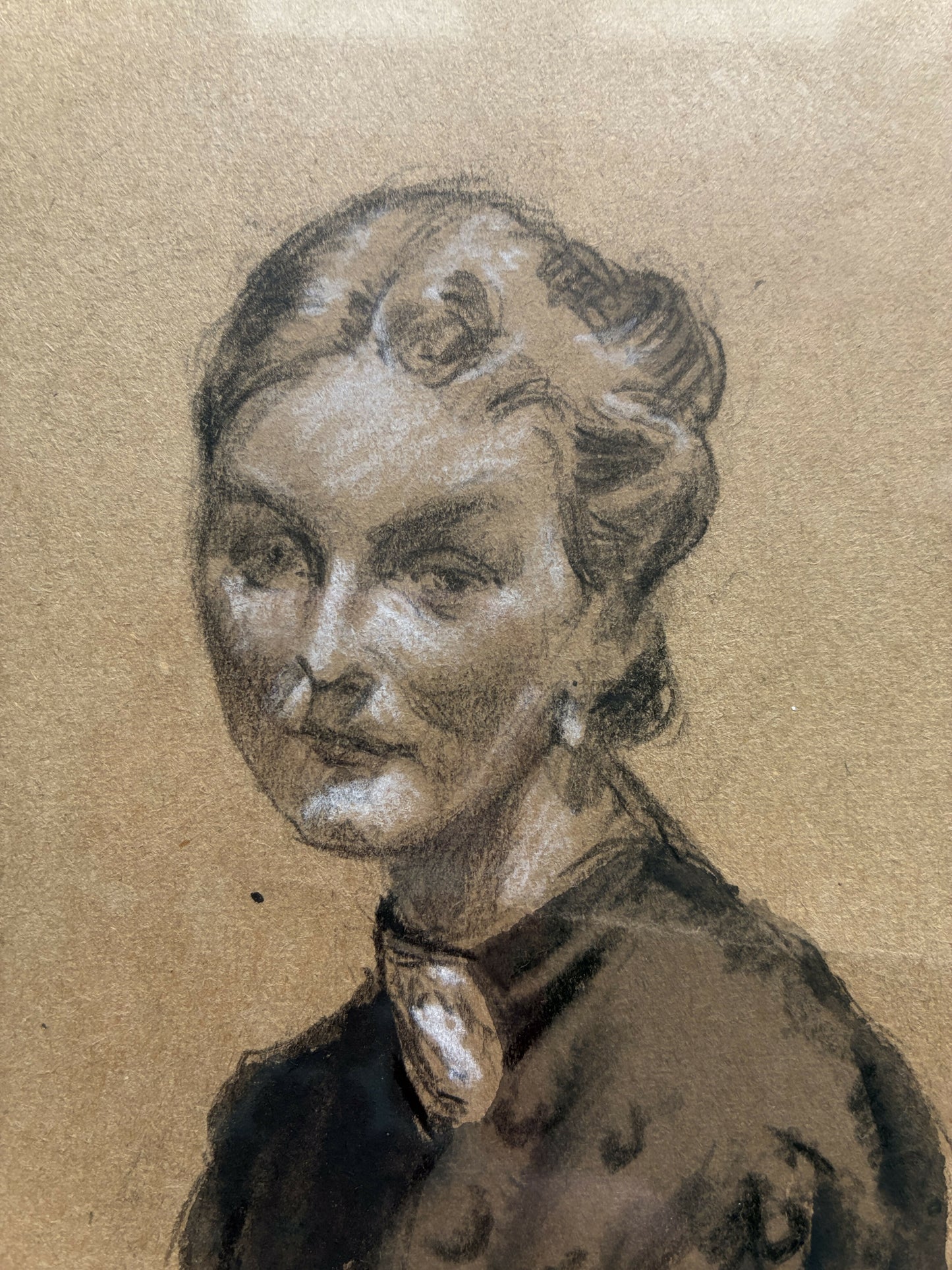 Pastel Portrait of a Gentlewoman