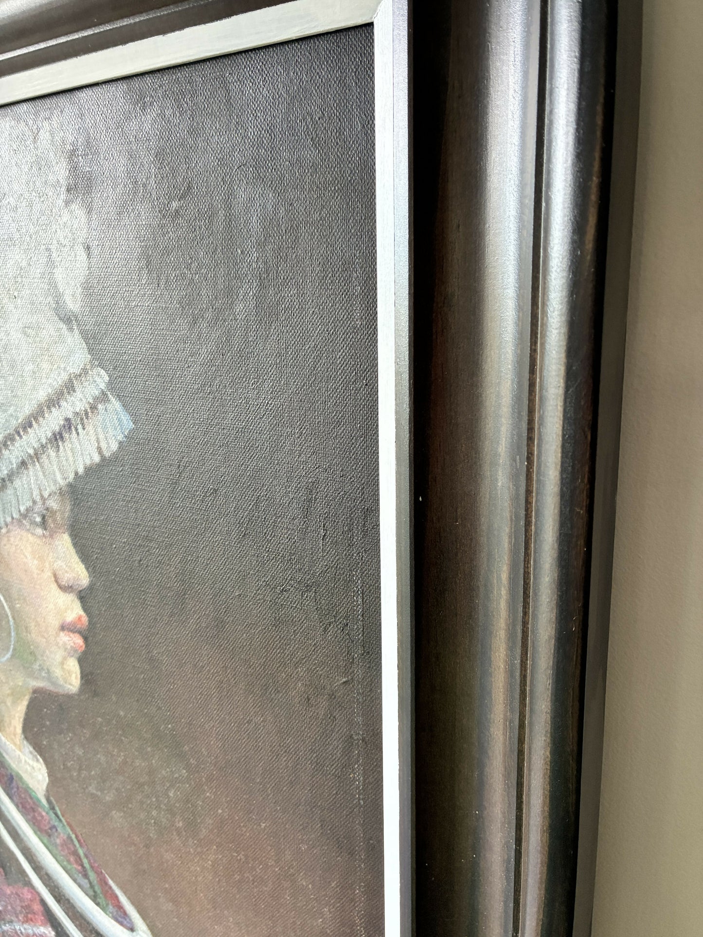 Original Portrait of a Miao Tribeswoman