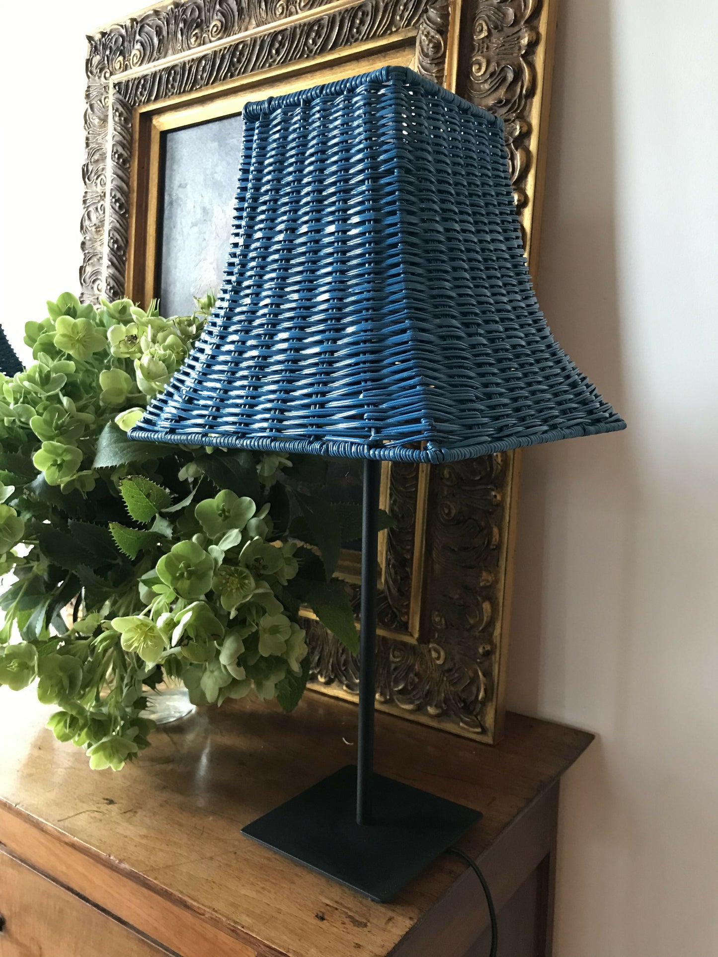 Blue Cane Lamps