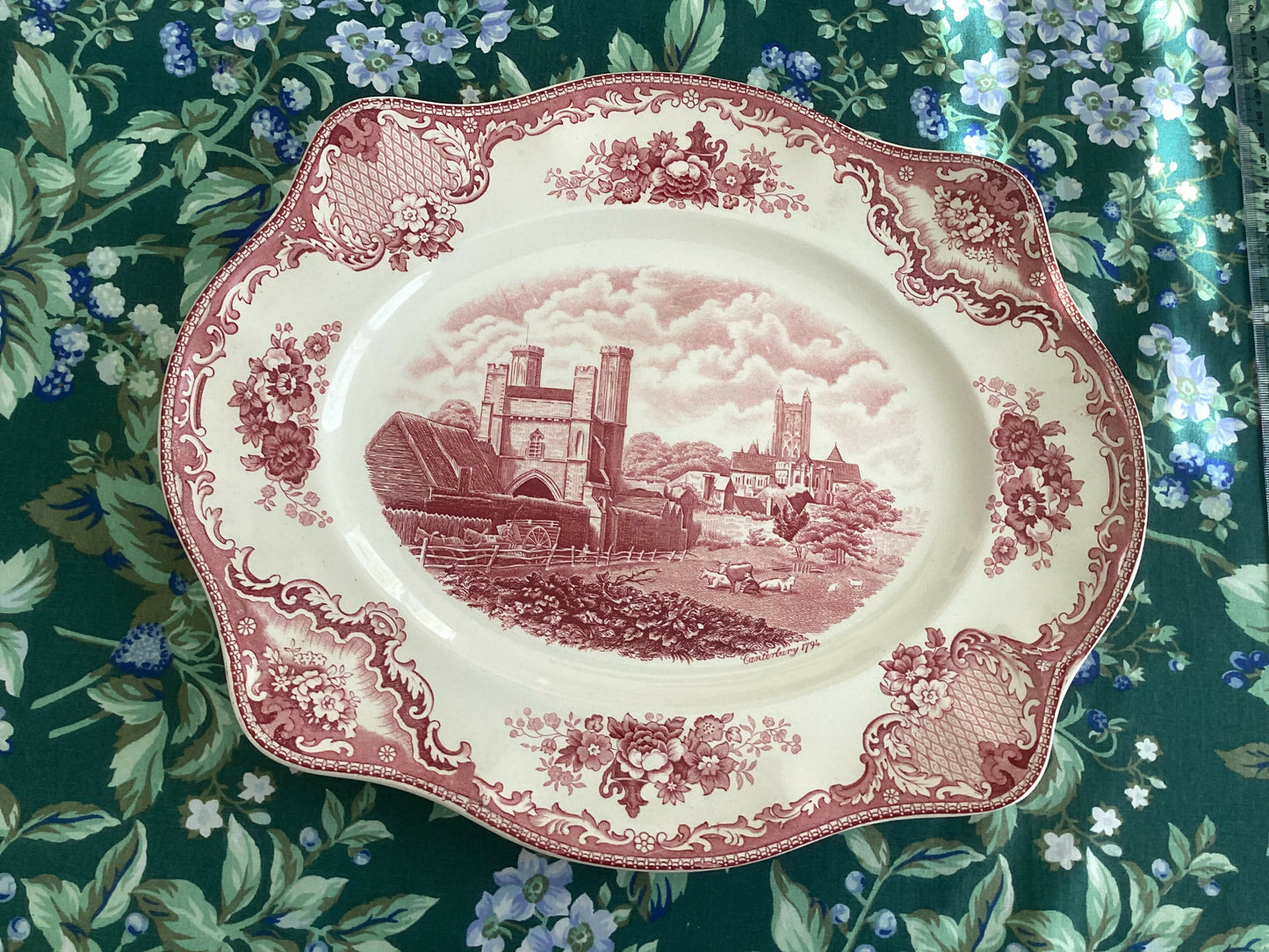 Johnson Bros “ Old English Castles” serving platter medium size
