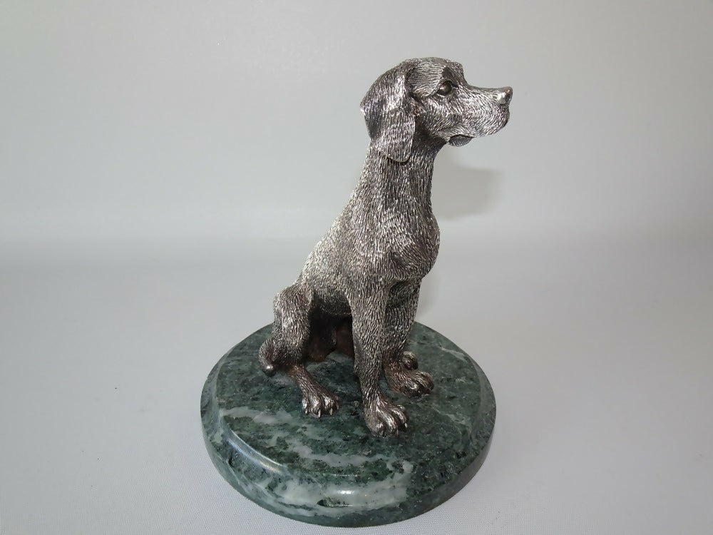 Sterling Silver Clad Labrador 4