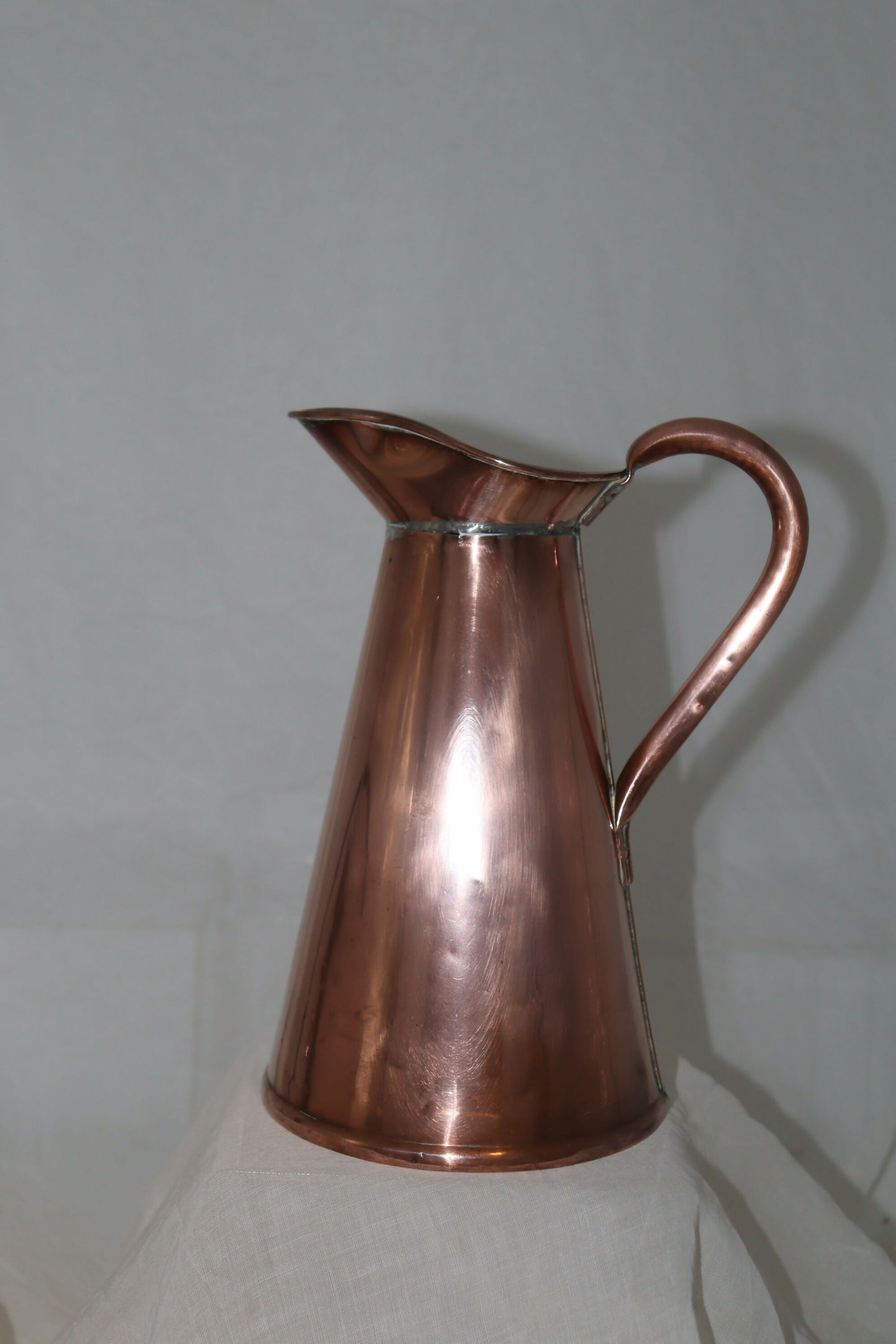 Victorian copper jug