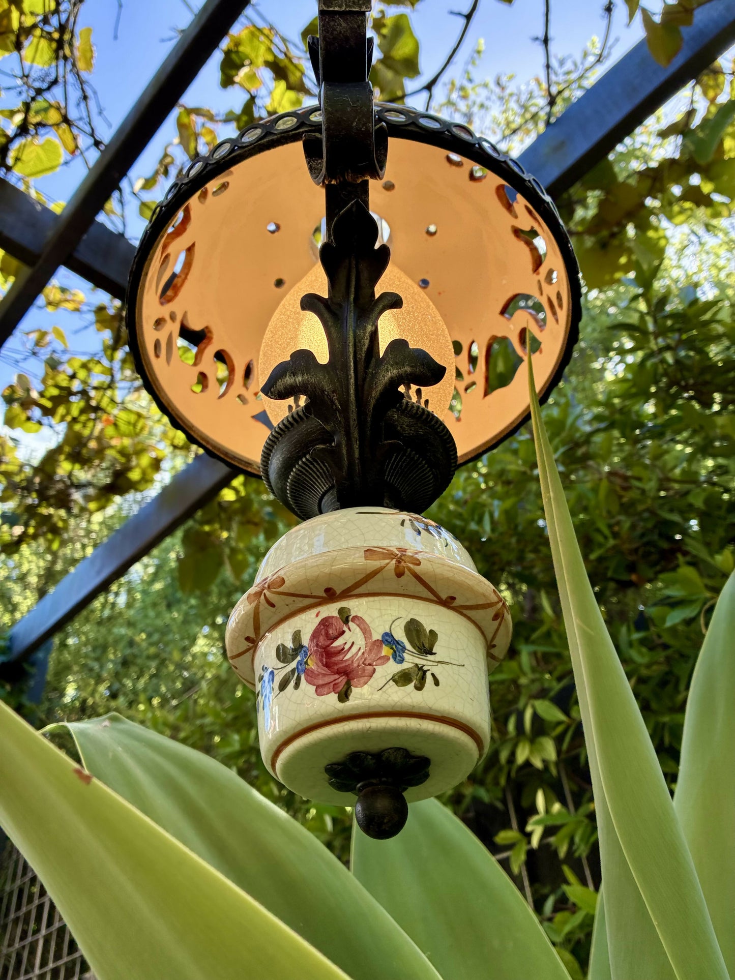 Capodimonte Pendant Lantern Light
