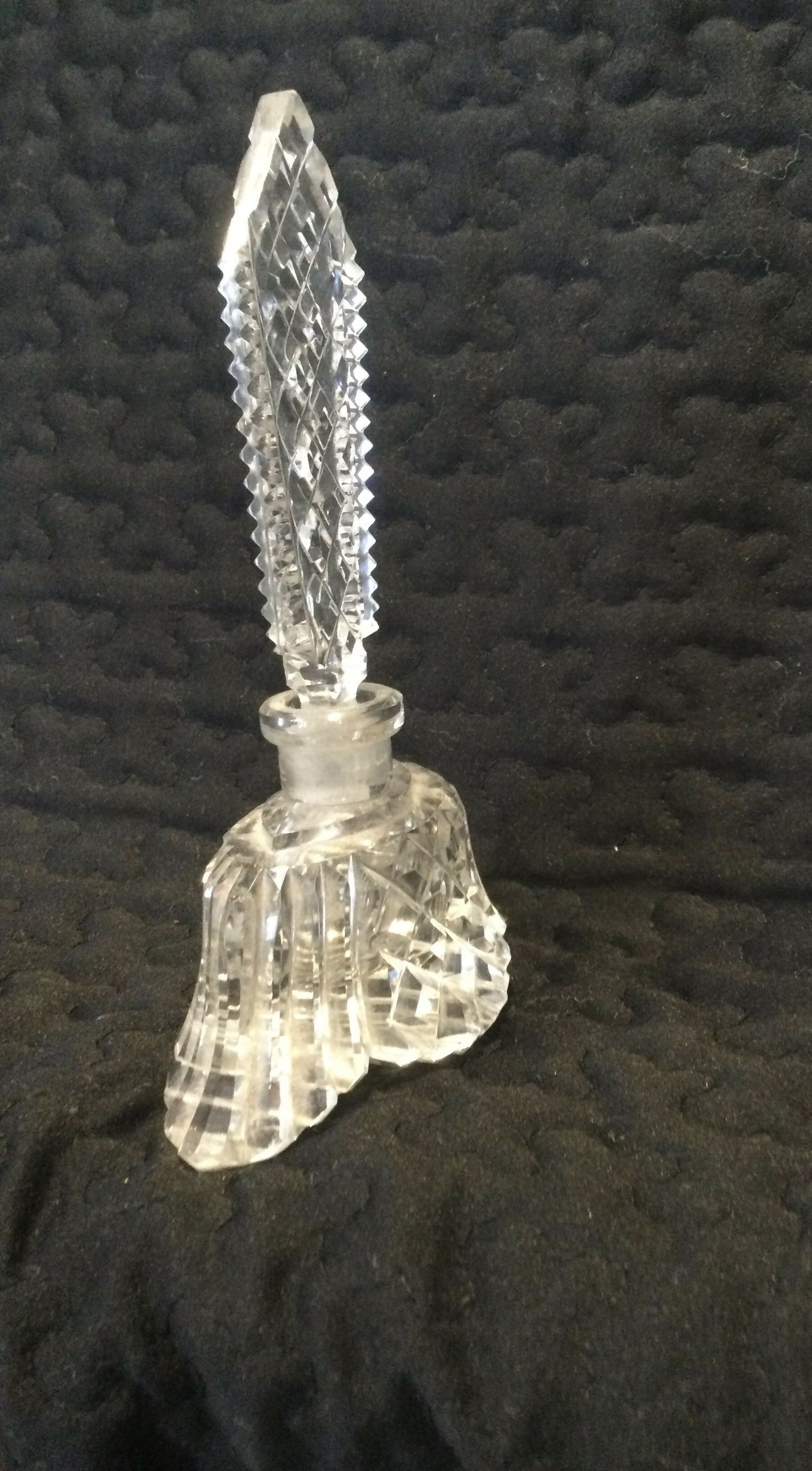 Vintage Crystal Perfume Bottle