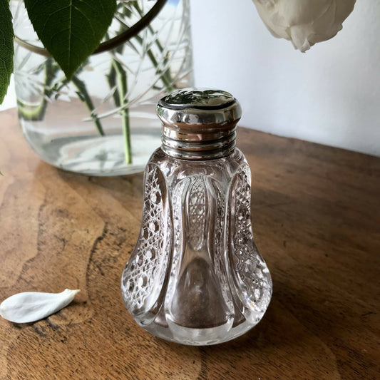 Silver topped Scent Bottle