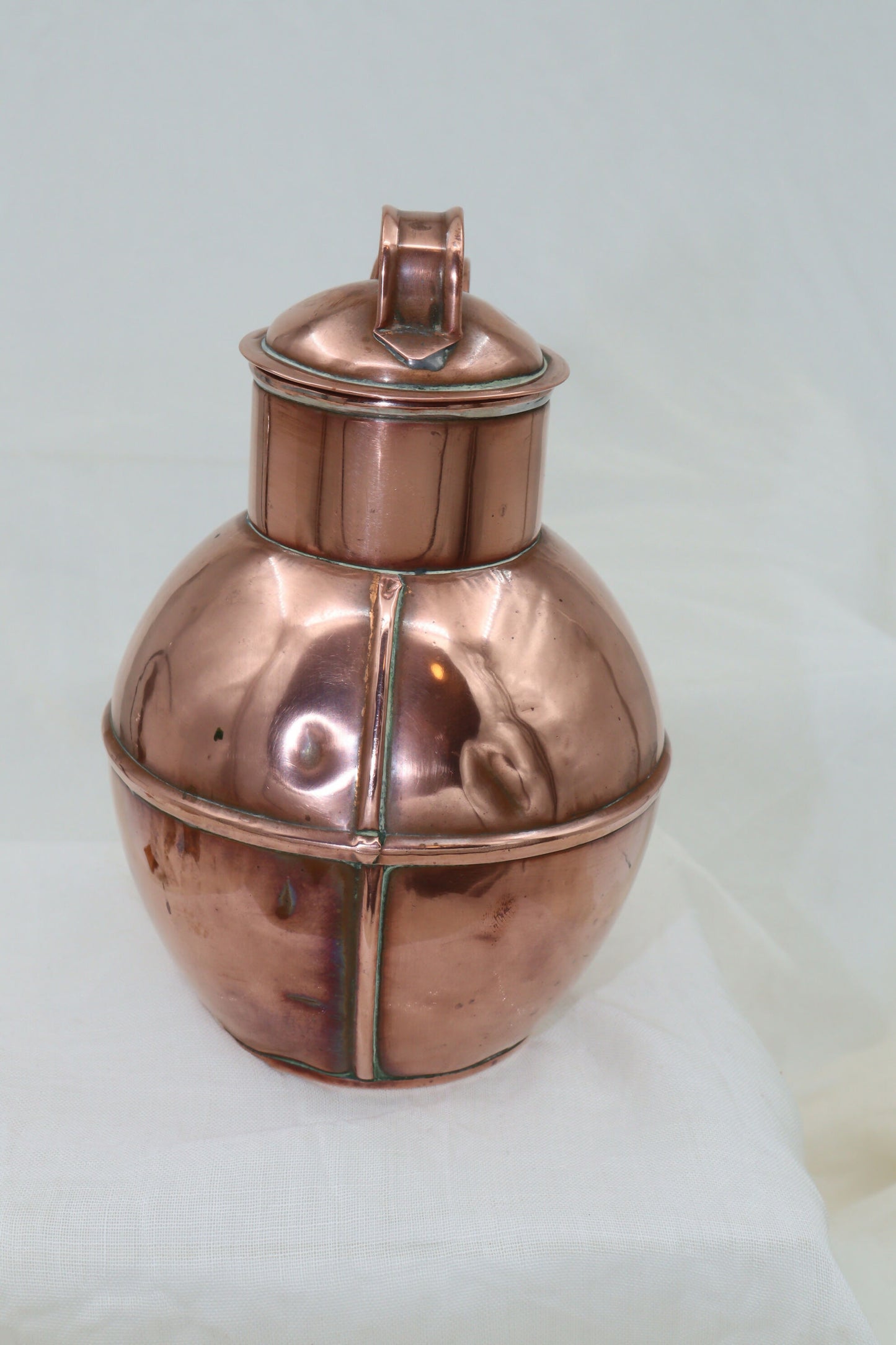 Guernsey copper milk or cream jug