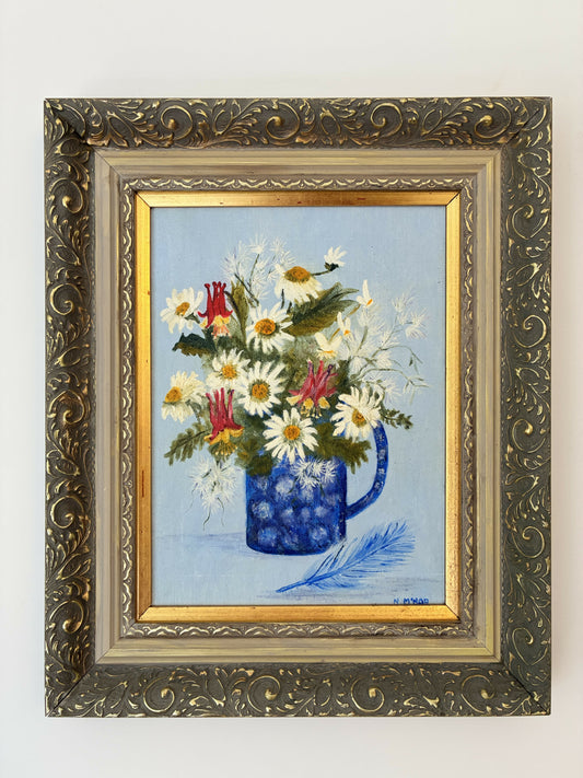Mug of Flowers by N McNab