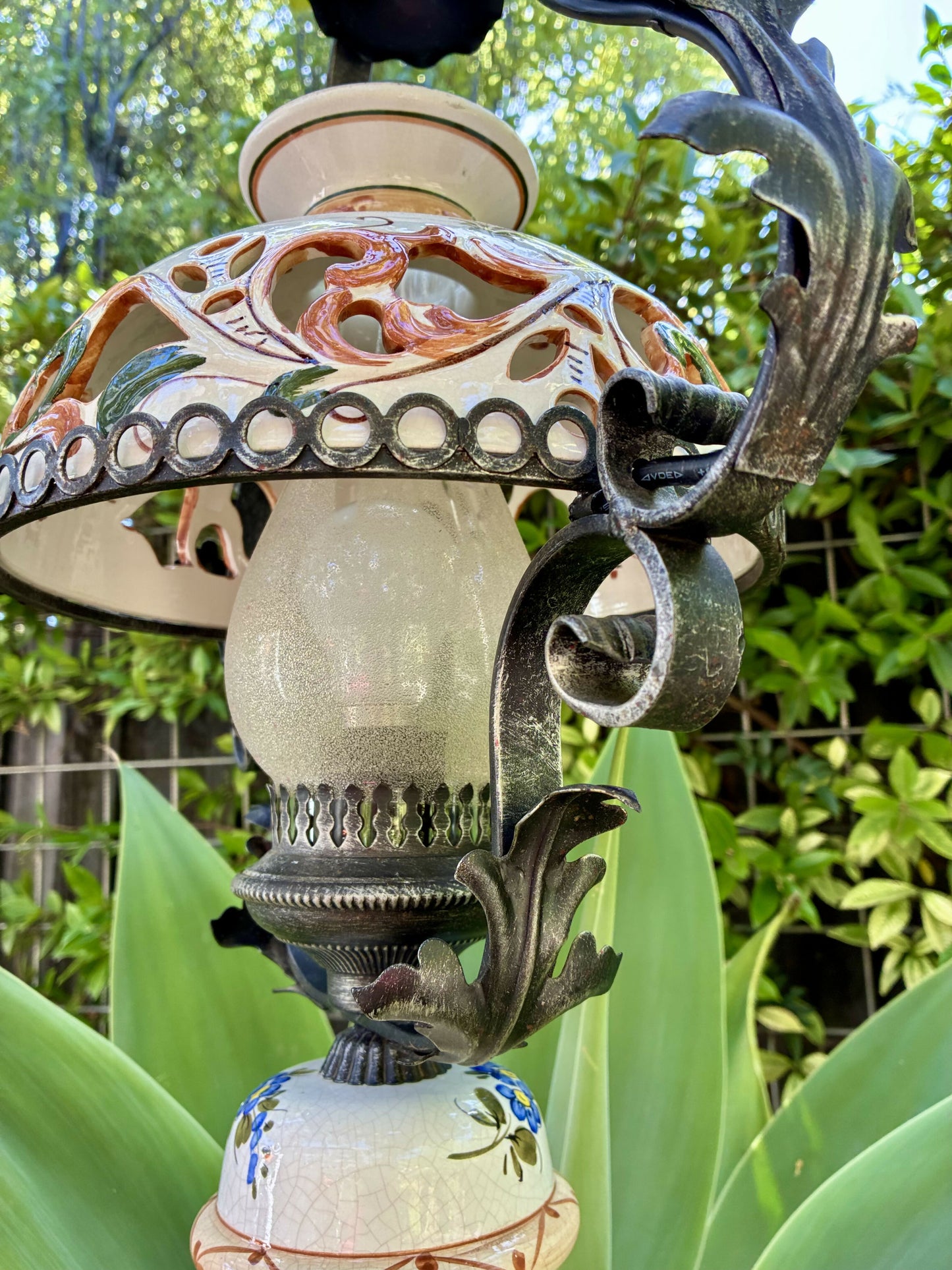 Capodimonte Pendant Lantern Light