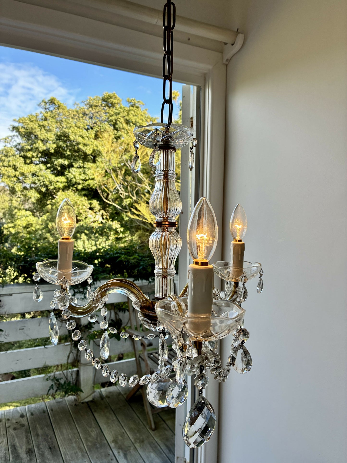 Three Arm Marie Therese Chandelier