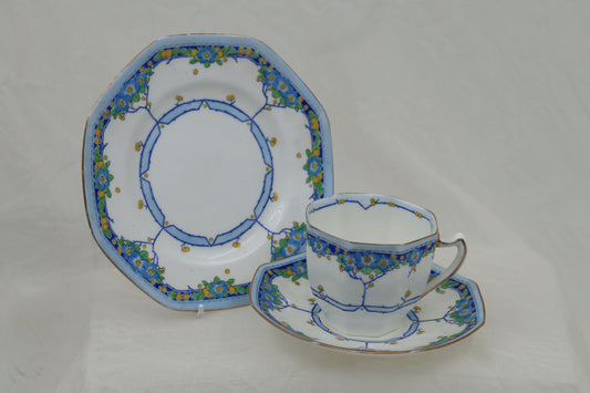Royal Doulton cup, saucer & plate-"Arvon" pattern