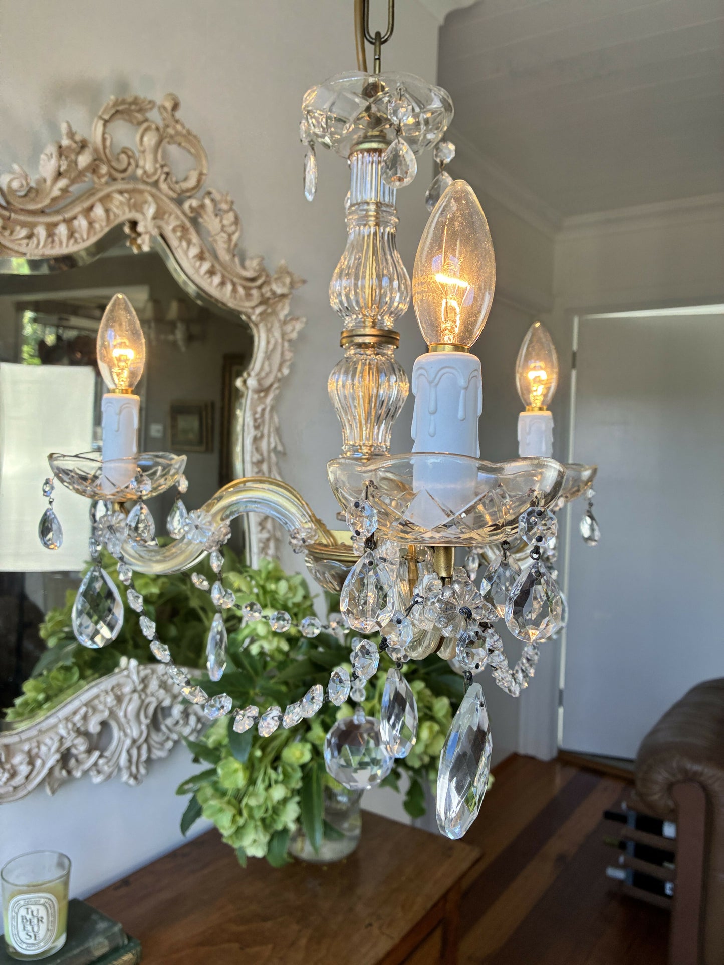 Three Arm Marie Therese Chandelier