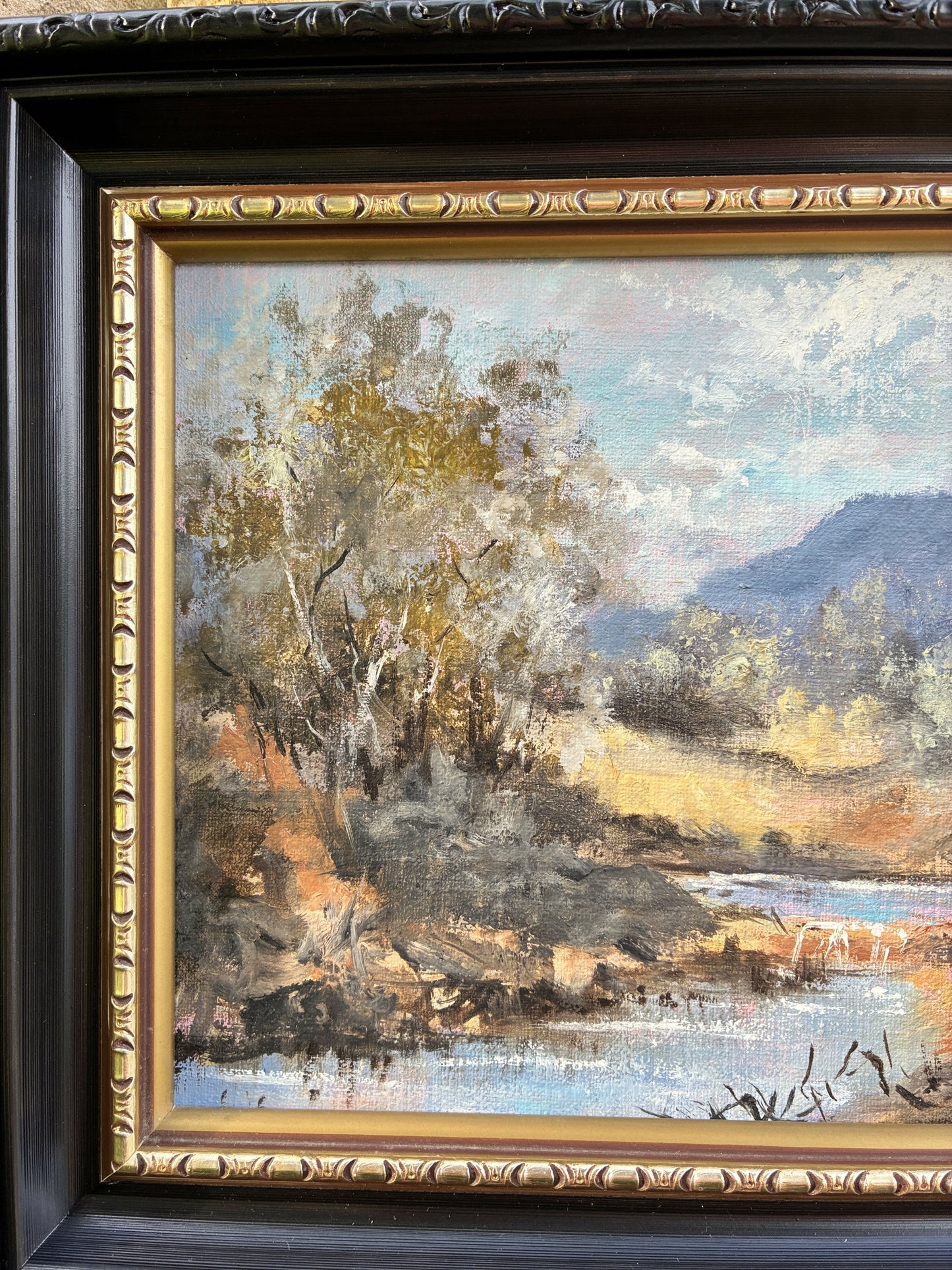 Pair of paintings by Jean Morisy