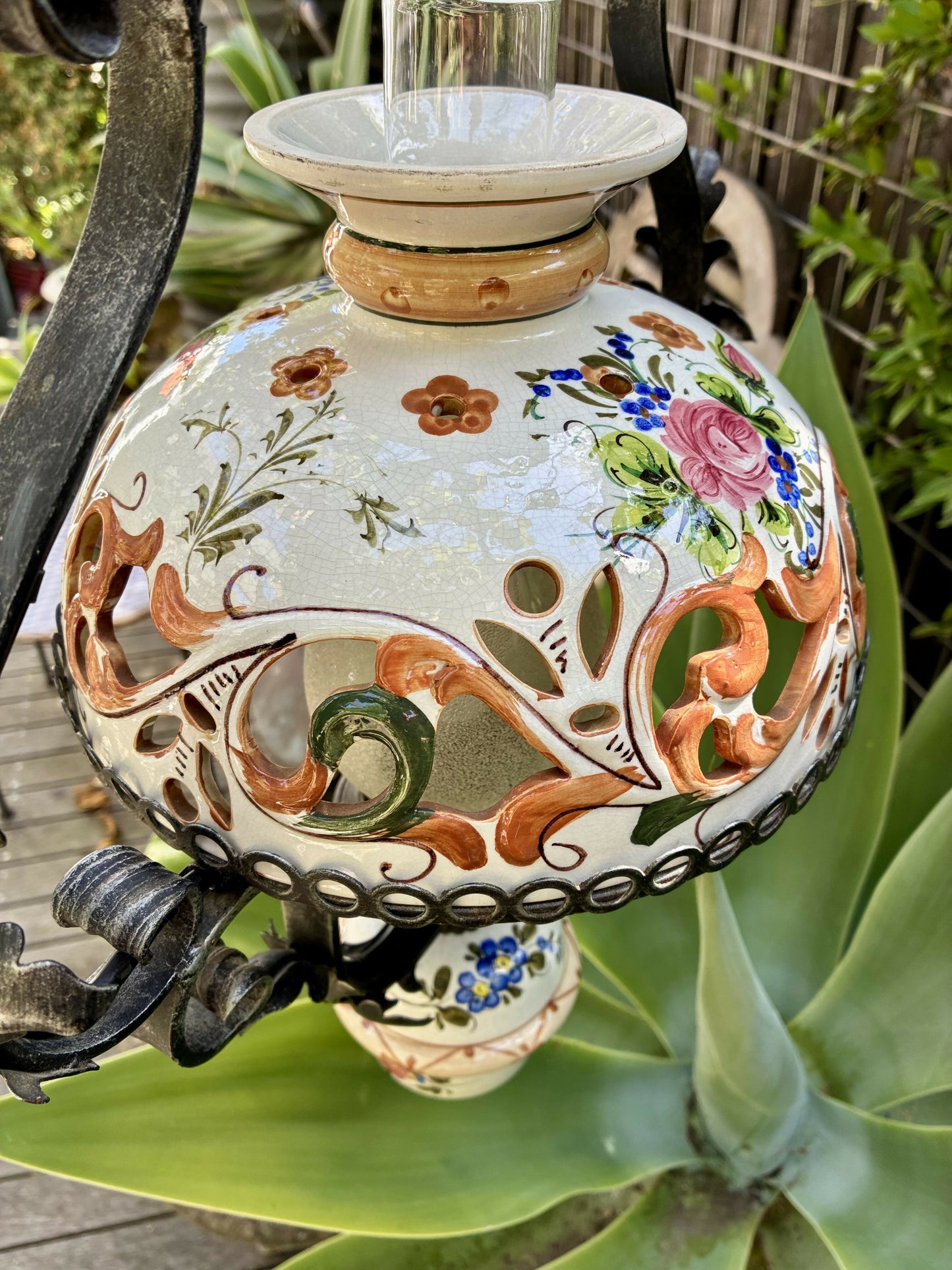Capodimonte Pendant Lantern Light