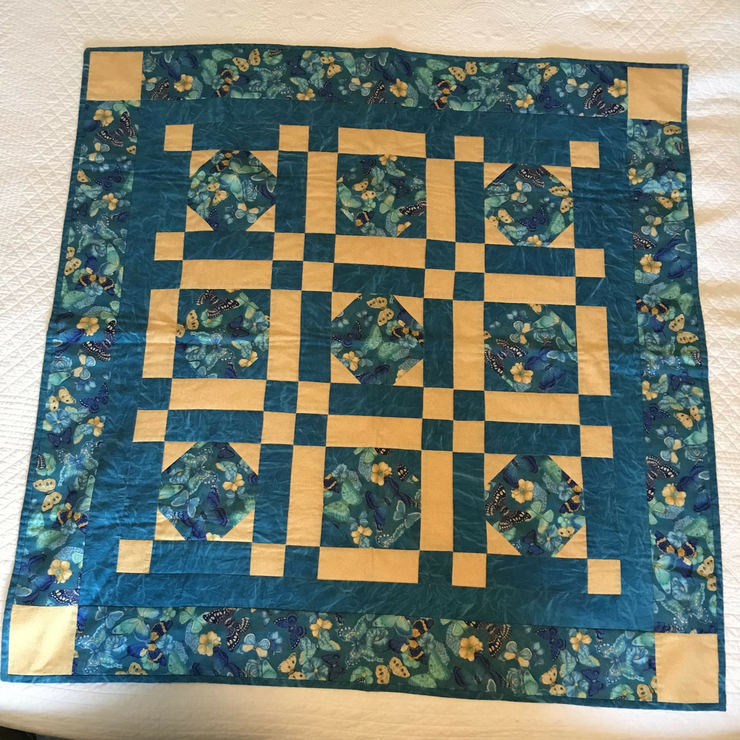Patchwork Throw Quilt